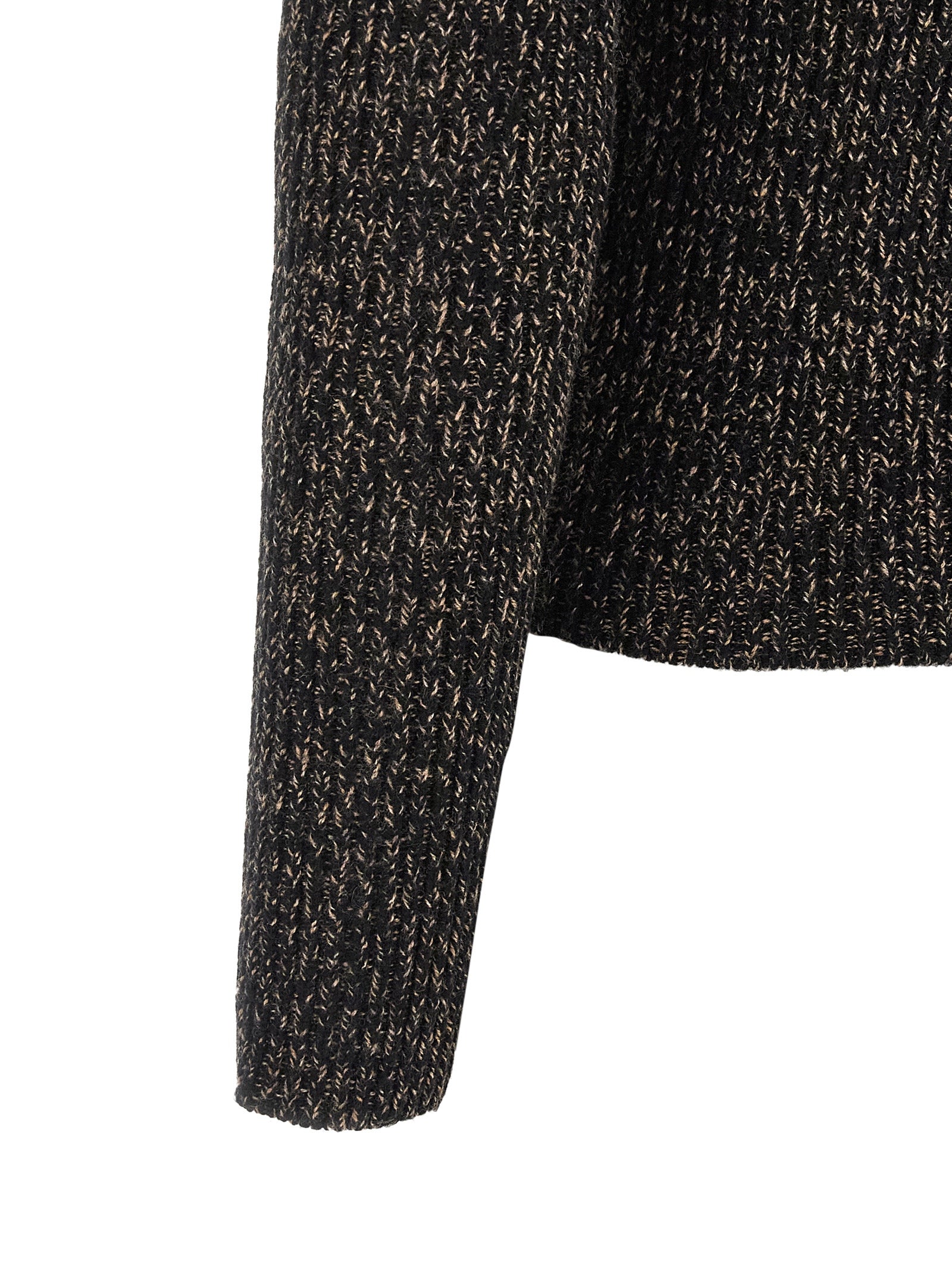 Max Mara Black Wool Women's Cardigan