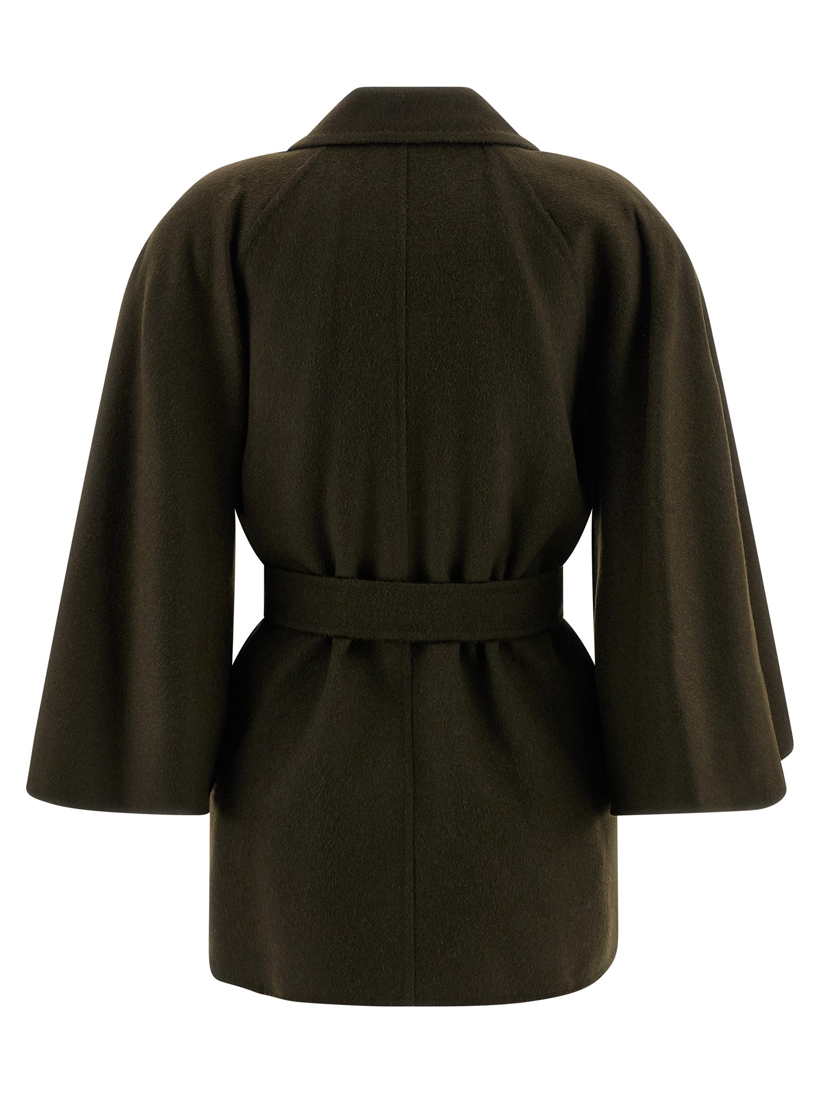 Max Mara Bicolor Wool Women's Coat