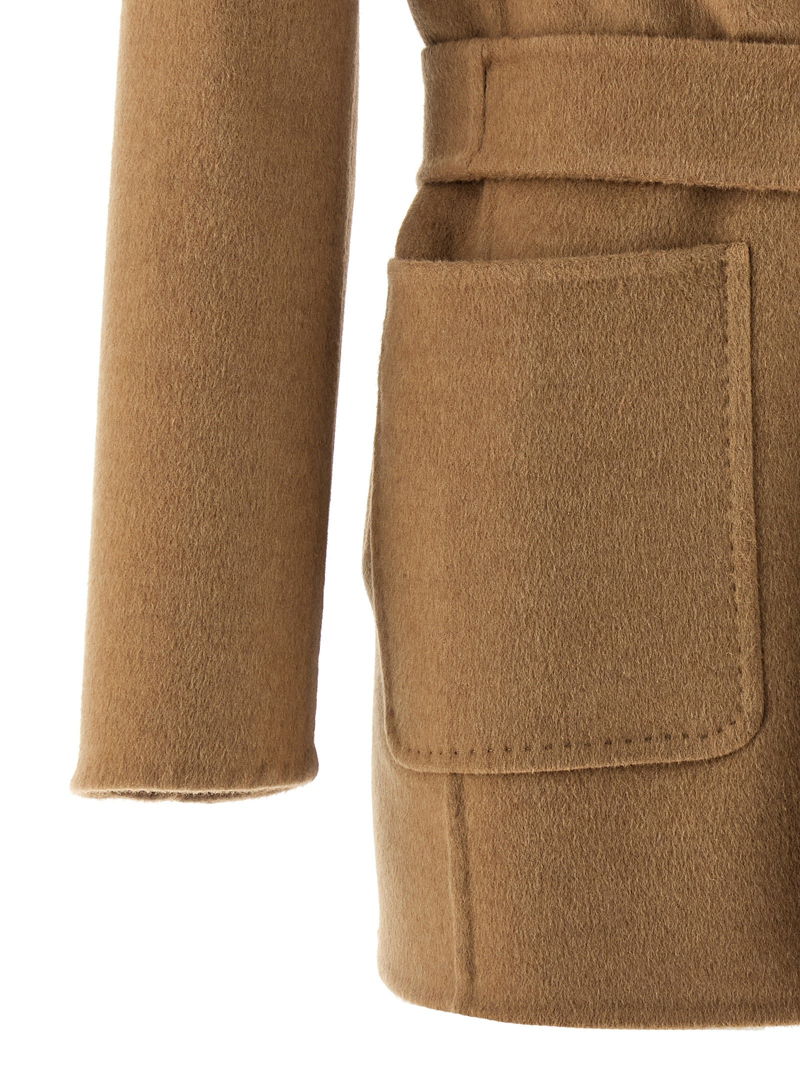 Max Mara Beige Wool Women's Blazer