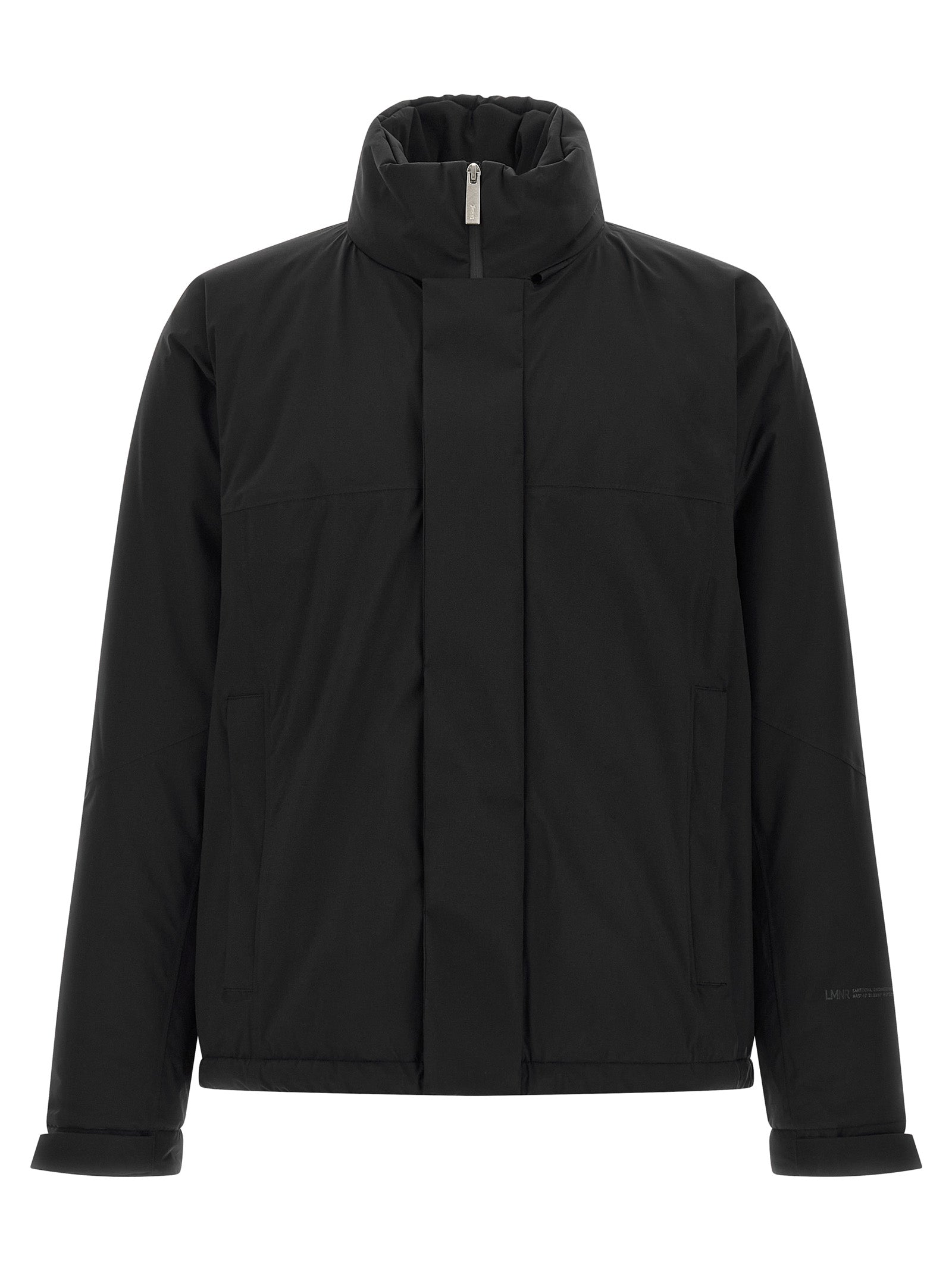 LAMINAR Black Polyamide Shell Men's Jacket