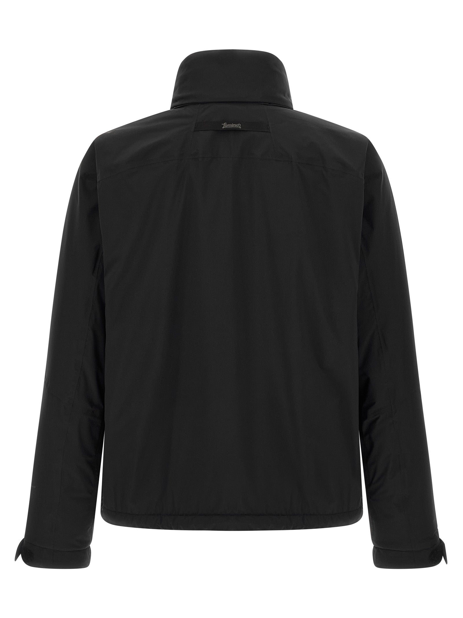 LAMINAR Black Polyamide Shell Men's Jacket