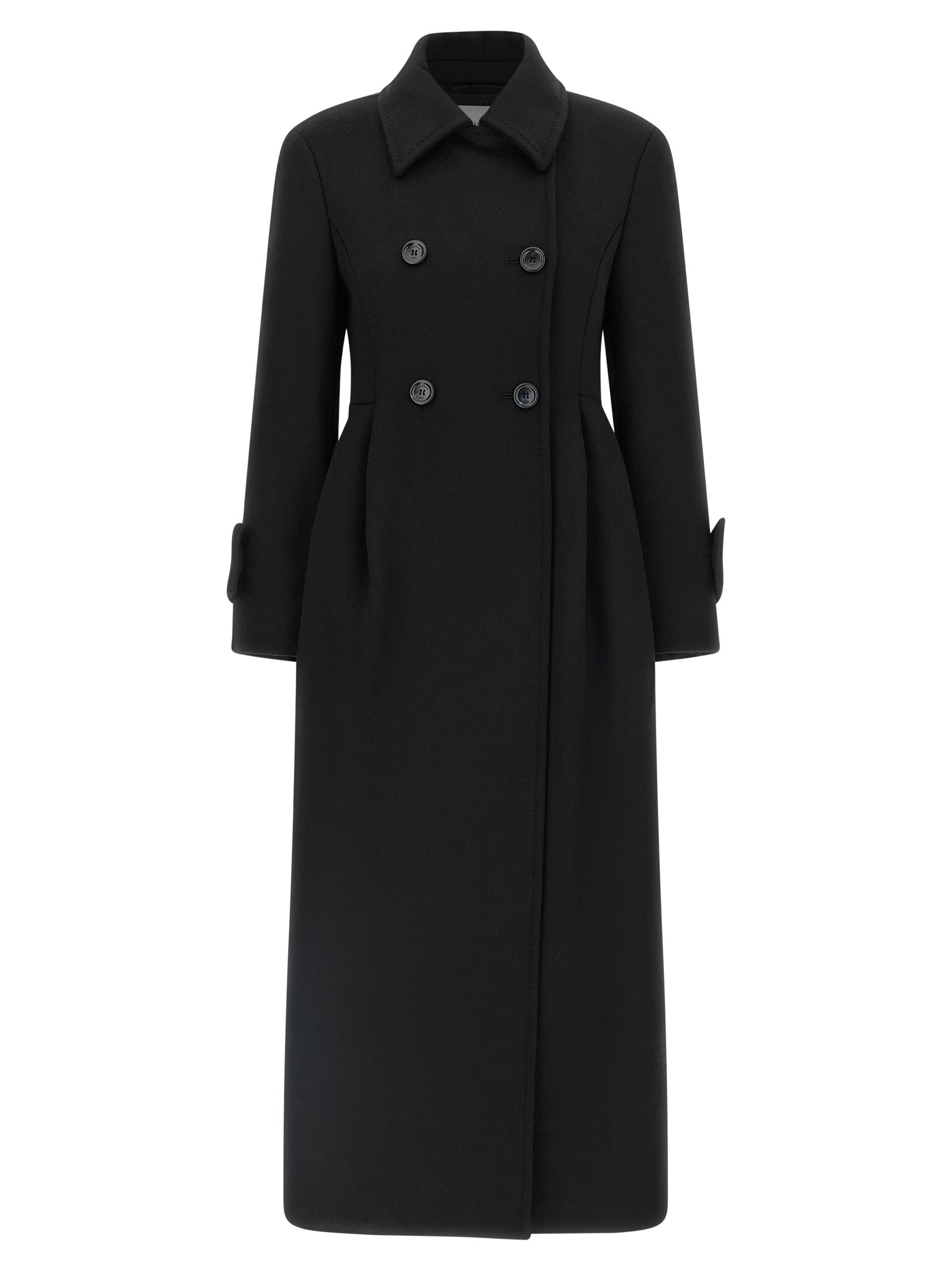 Max Mara Black Wool Women's Coat