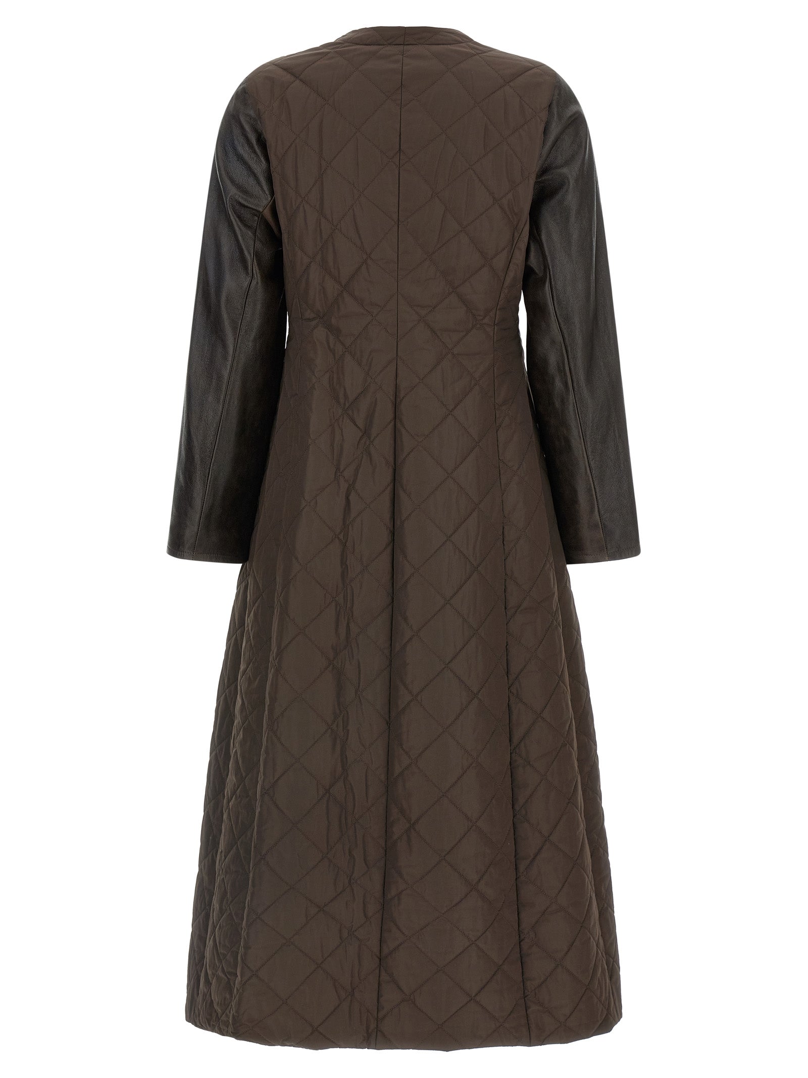 Max Mara Brown Polyamide Women's Coat