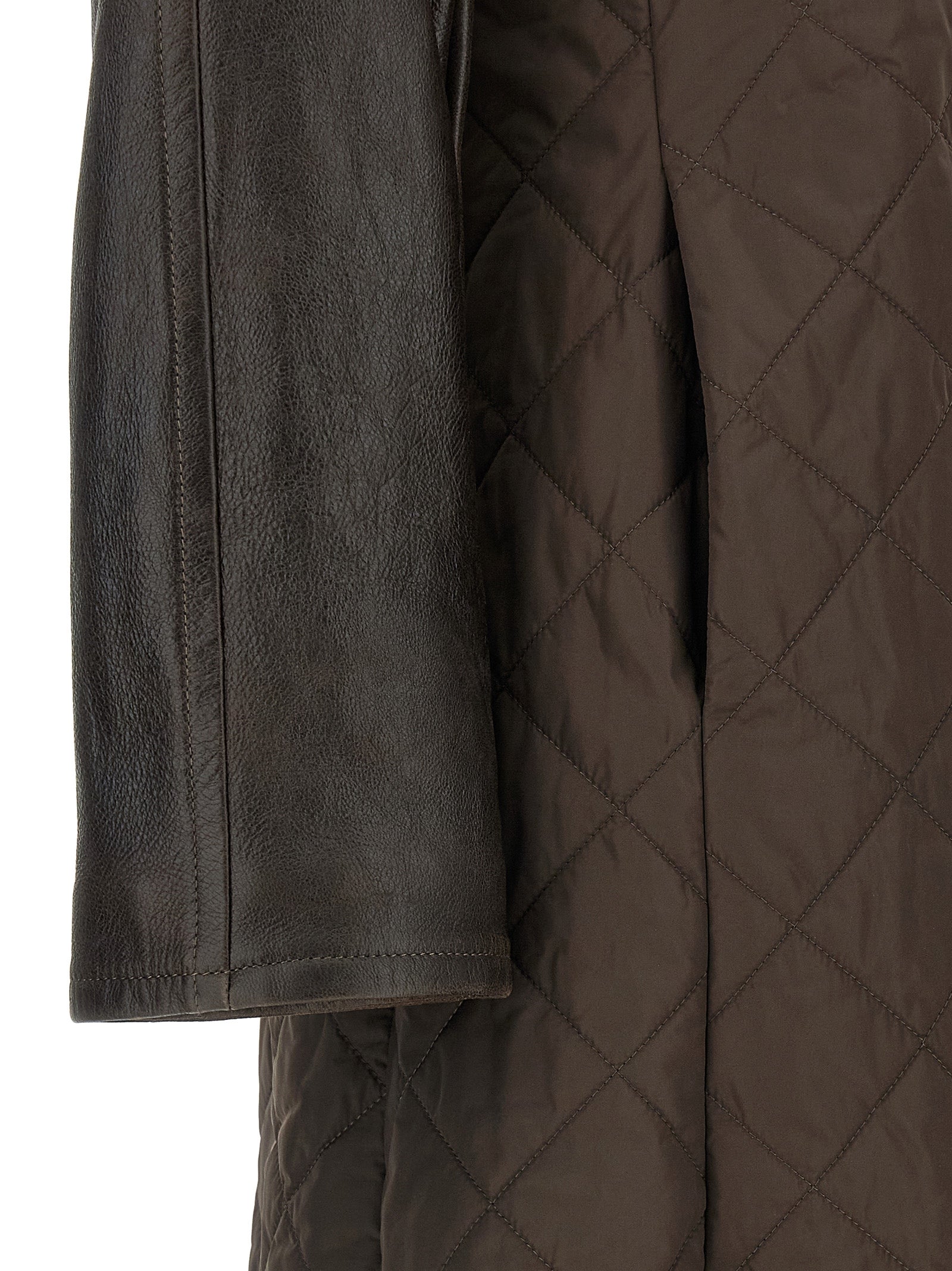 Max Mara Brown Polyamide Women's Coat