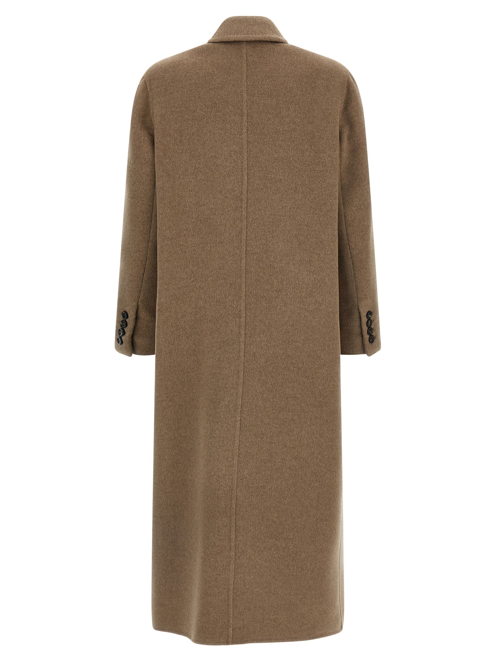 Max Mara Beige Cashmere Women's Coat