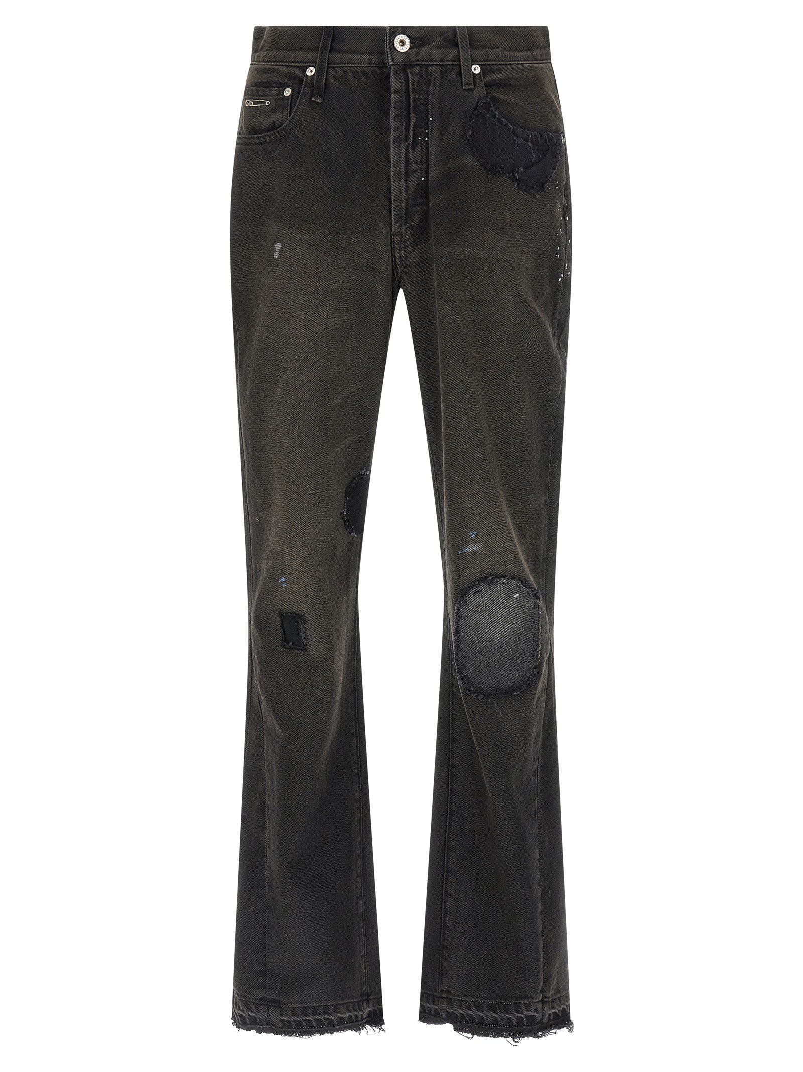 GALLERY DEPT. Black Cotton Flared Men's Jeans