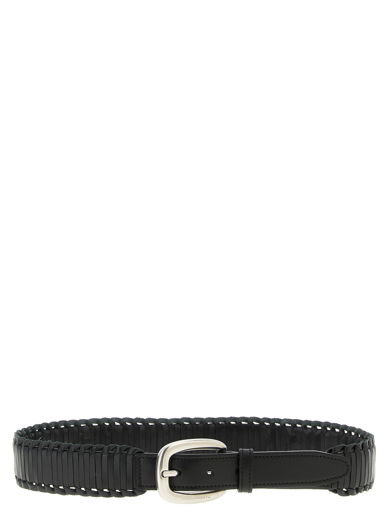 Golden Goose Black Cowhide Regular Women's Belt