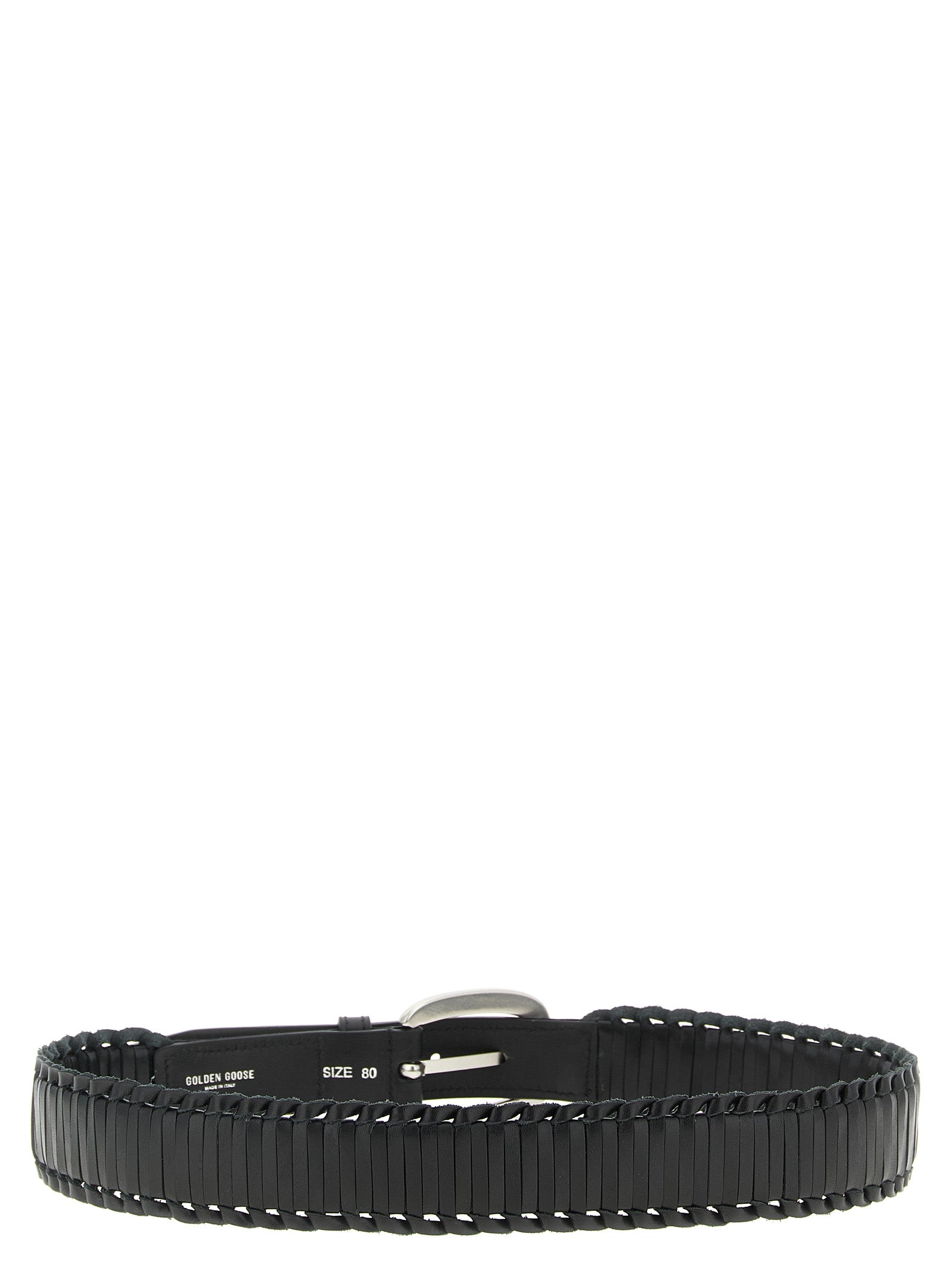 Golden Goose Black Cowhide Regular Women's Belt