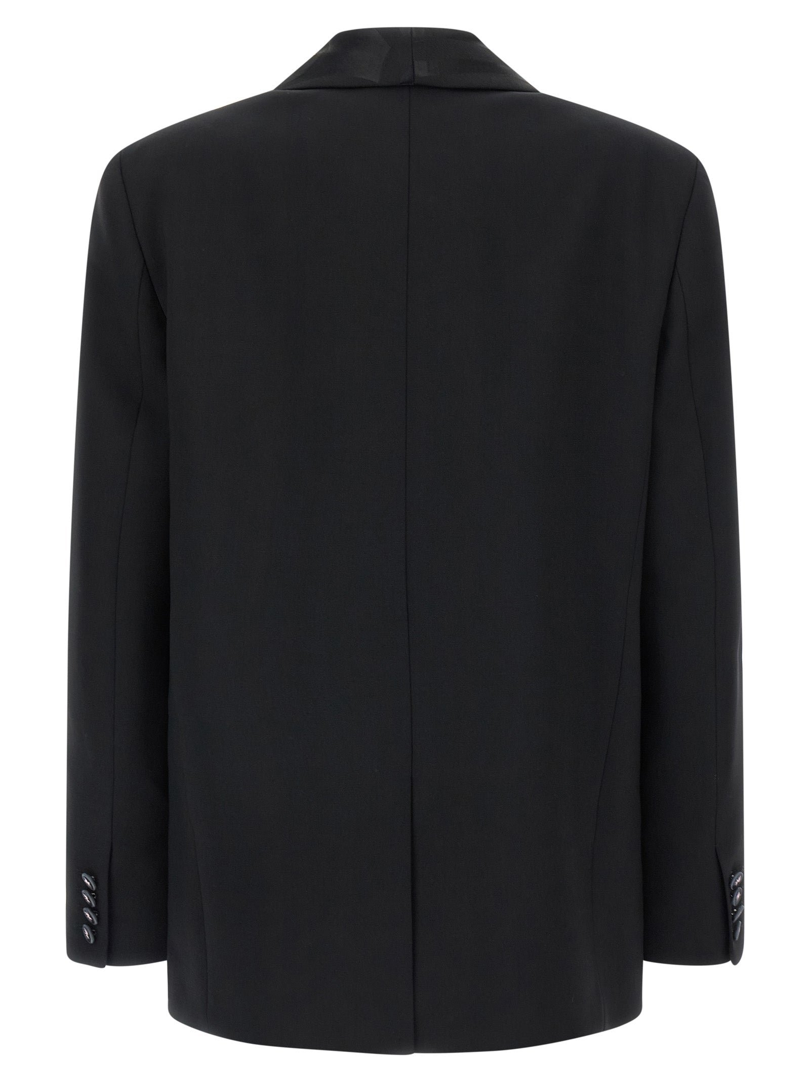 Emilio Pucci Black Virgin Wool Women's Blazer