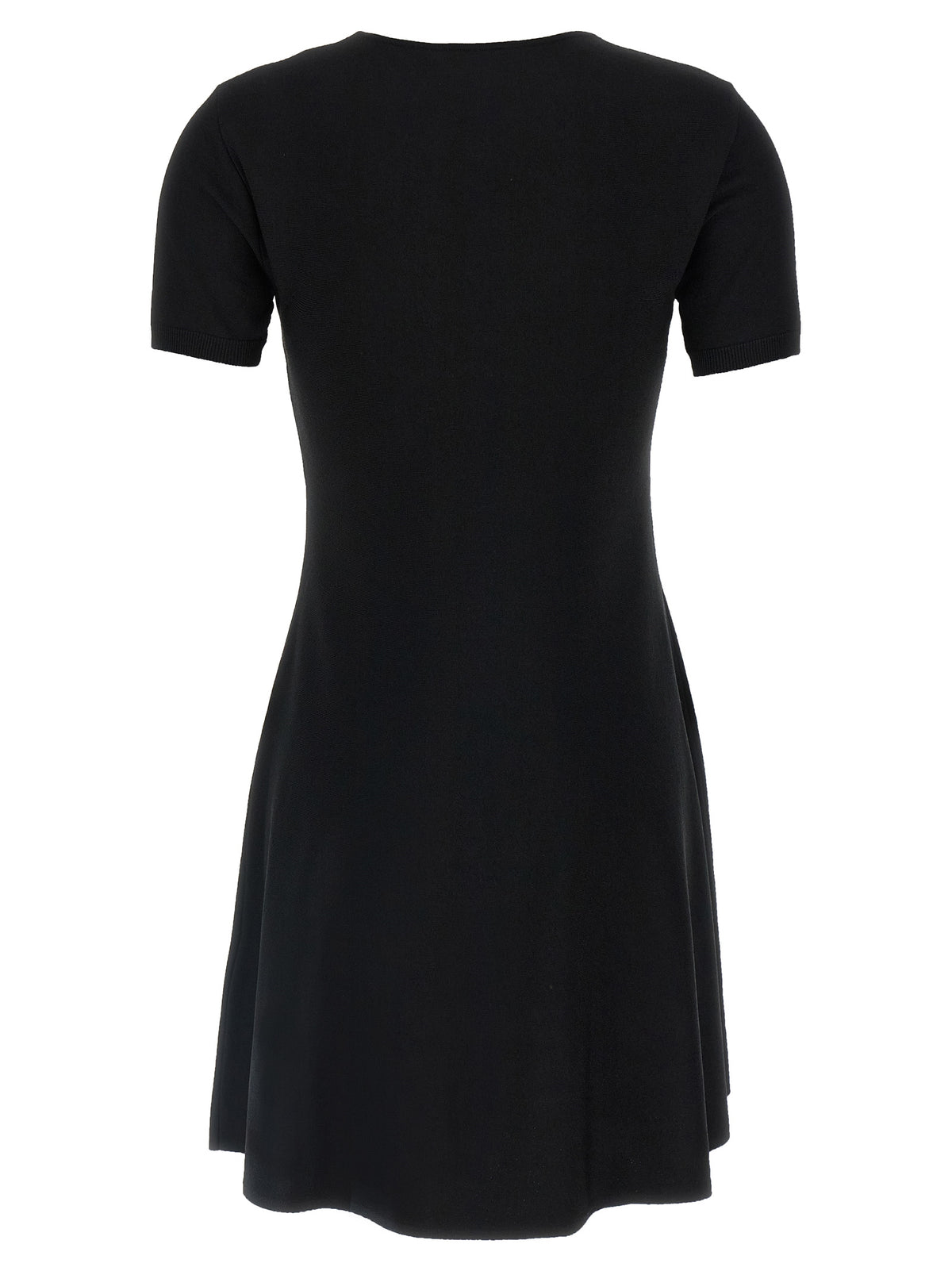 Valentino Garavani Black Viscose Short Women's Dress