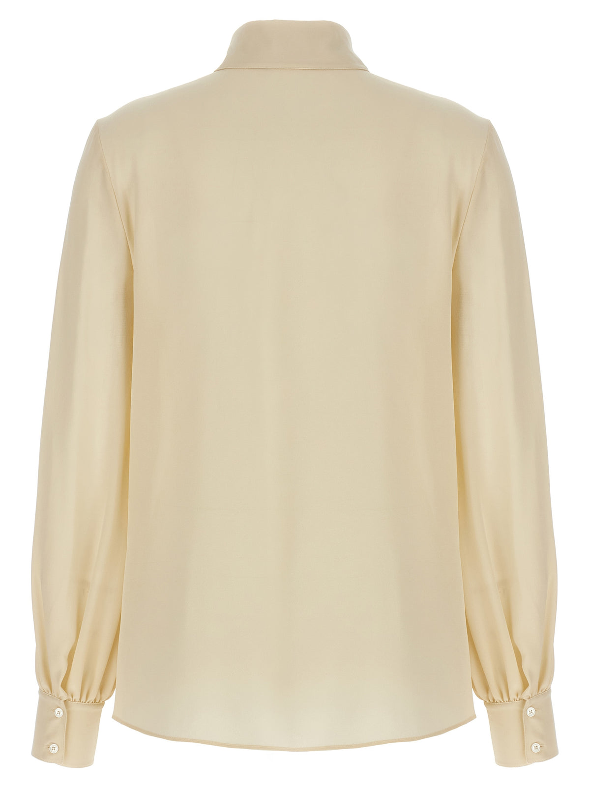 Valentino Garavani Beige Silk Women's Blouse