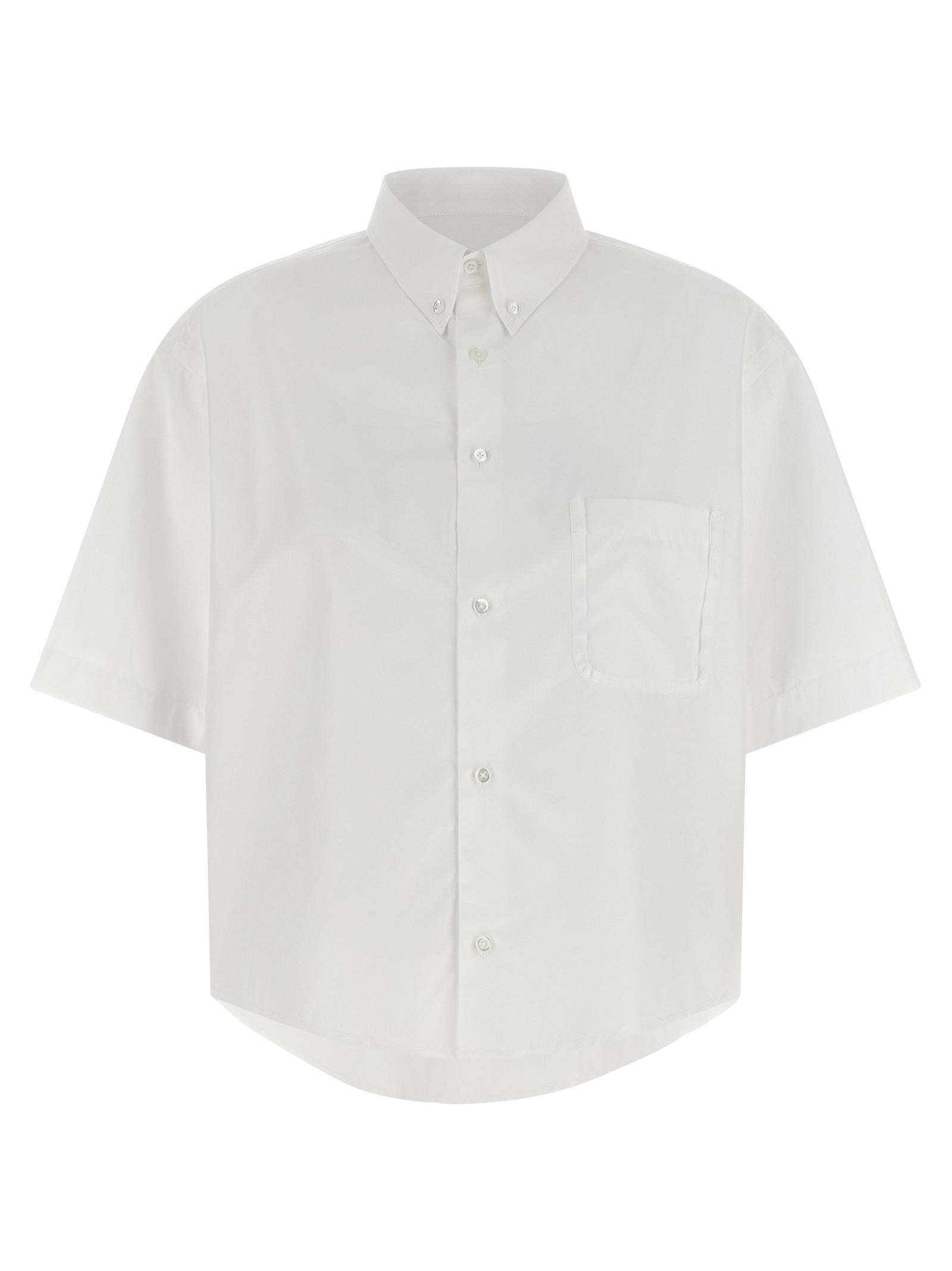 Maison Margiela White Cotton Women's Blouse