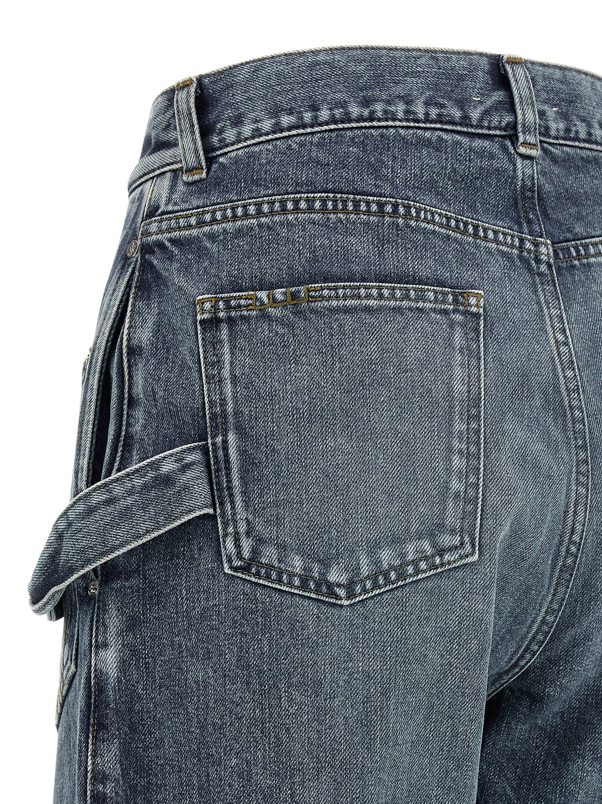 J.W.Anderson Blue Cotton Jeans Women's Denim