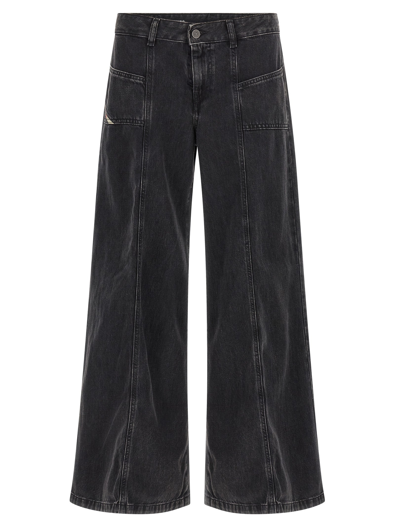 Diesel Black Cotton Jeans Women's Denim