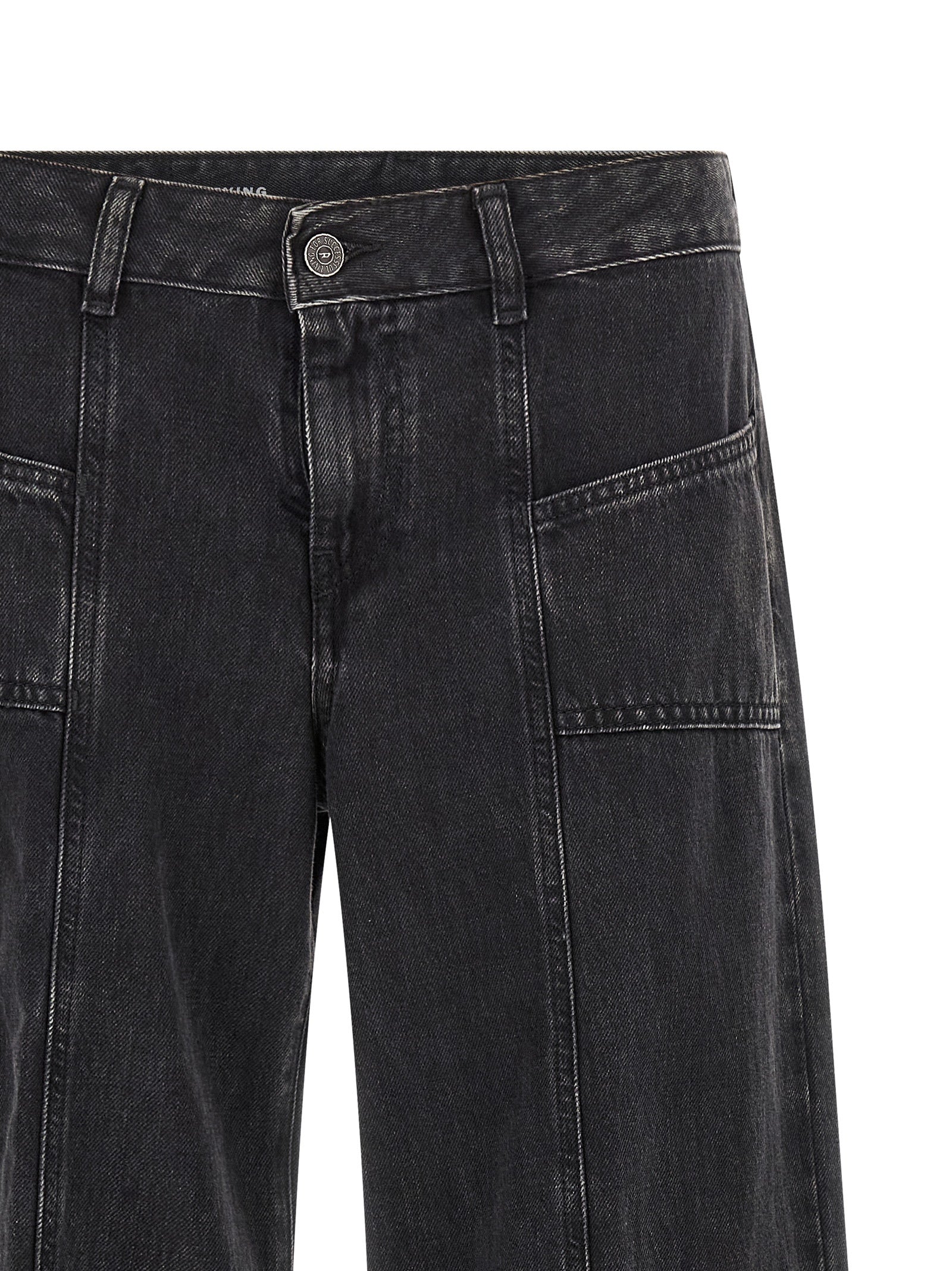 Diesel Black Cotton Jeans Women's Denim