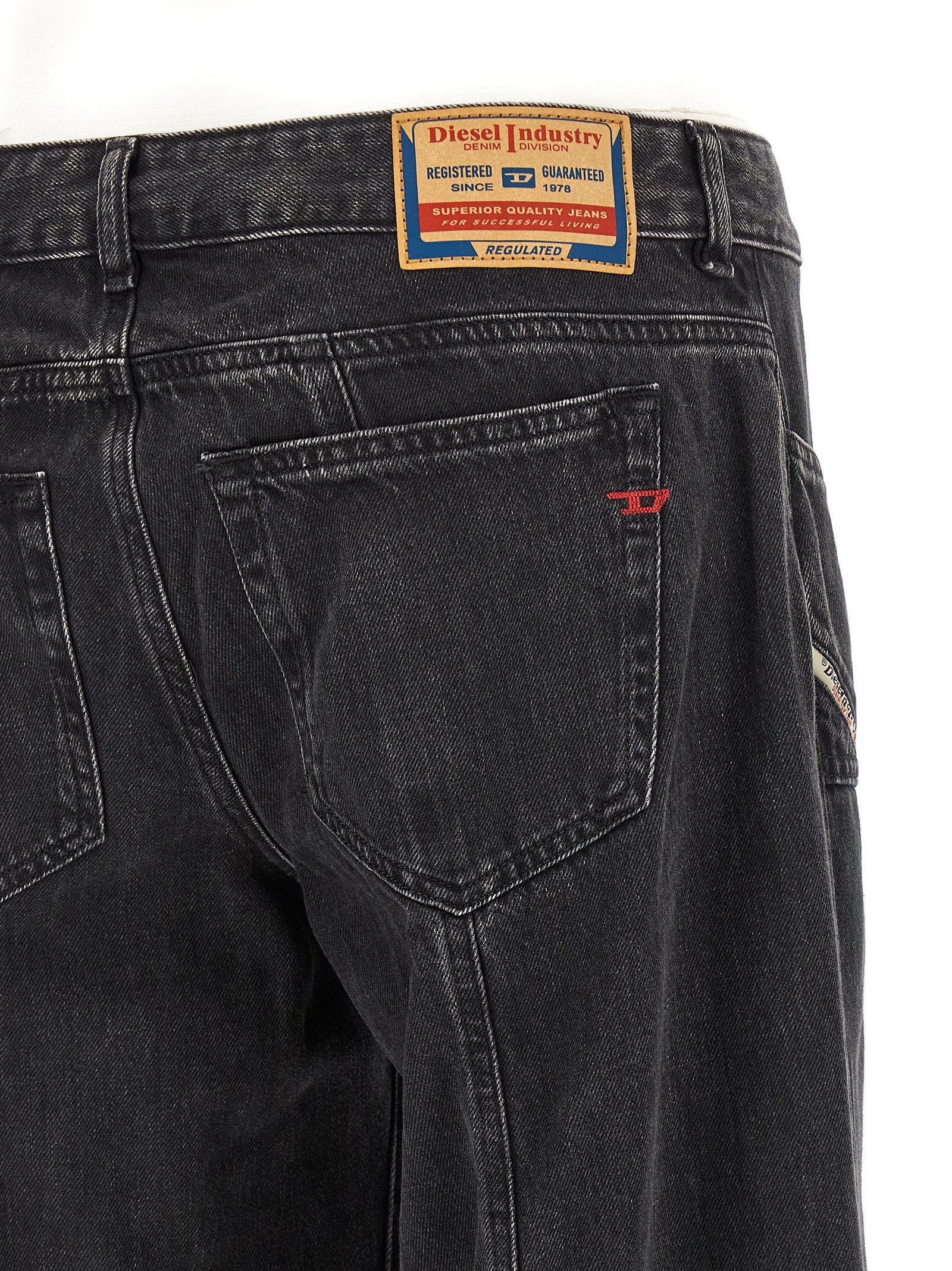 Diesel Black Cotton Jeans Women's Denim