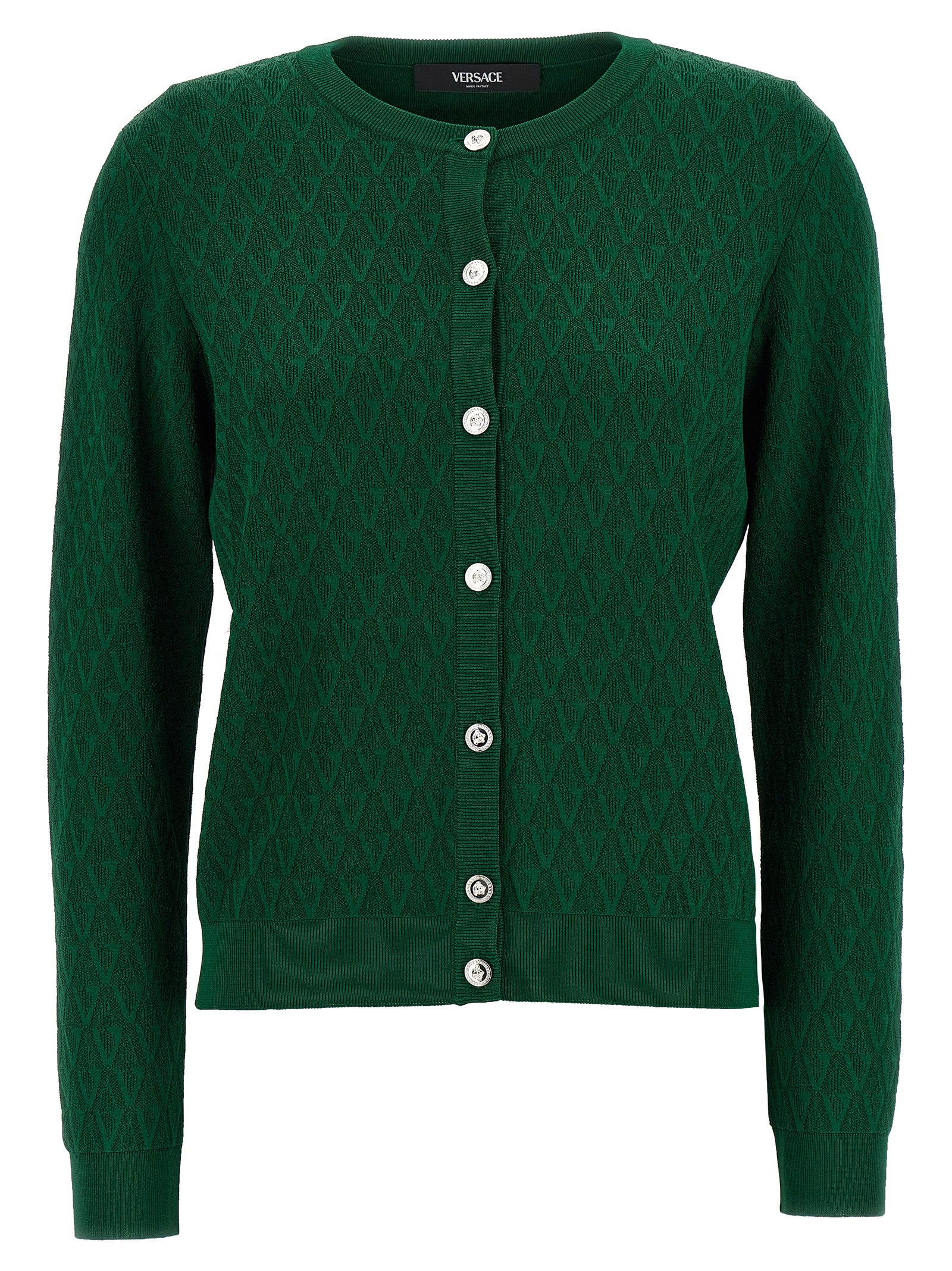 Versace Bicolor Viscose Women's Cardigan