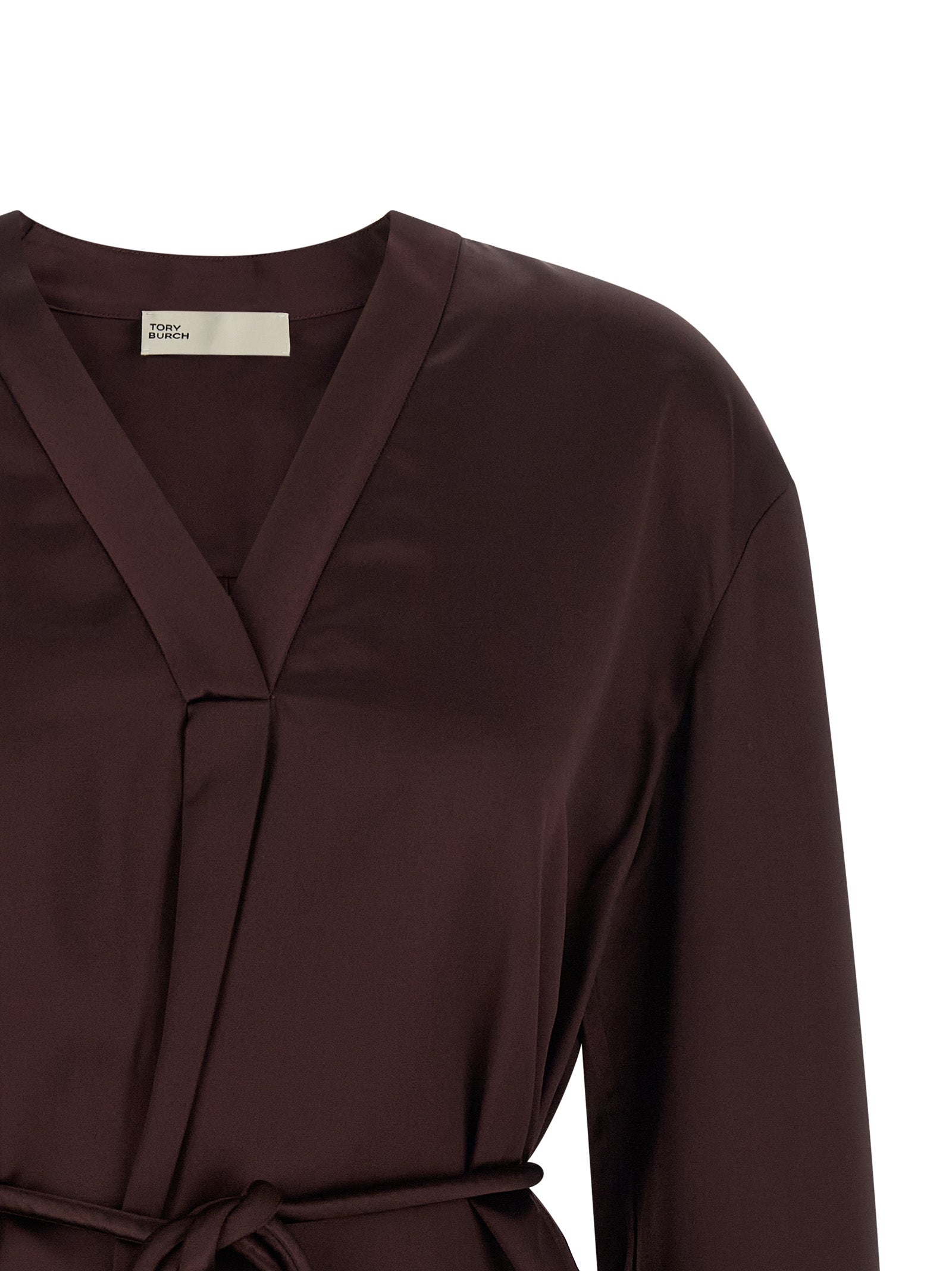 Tory Burch Bordeaux Viscose Women's Blouse