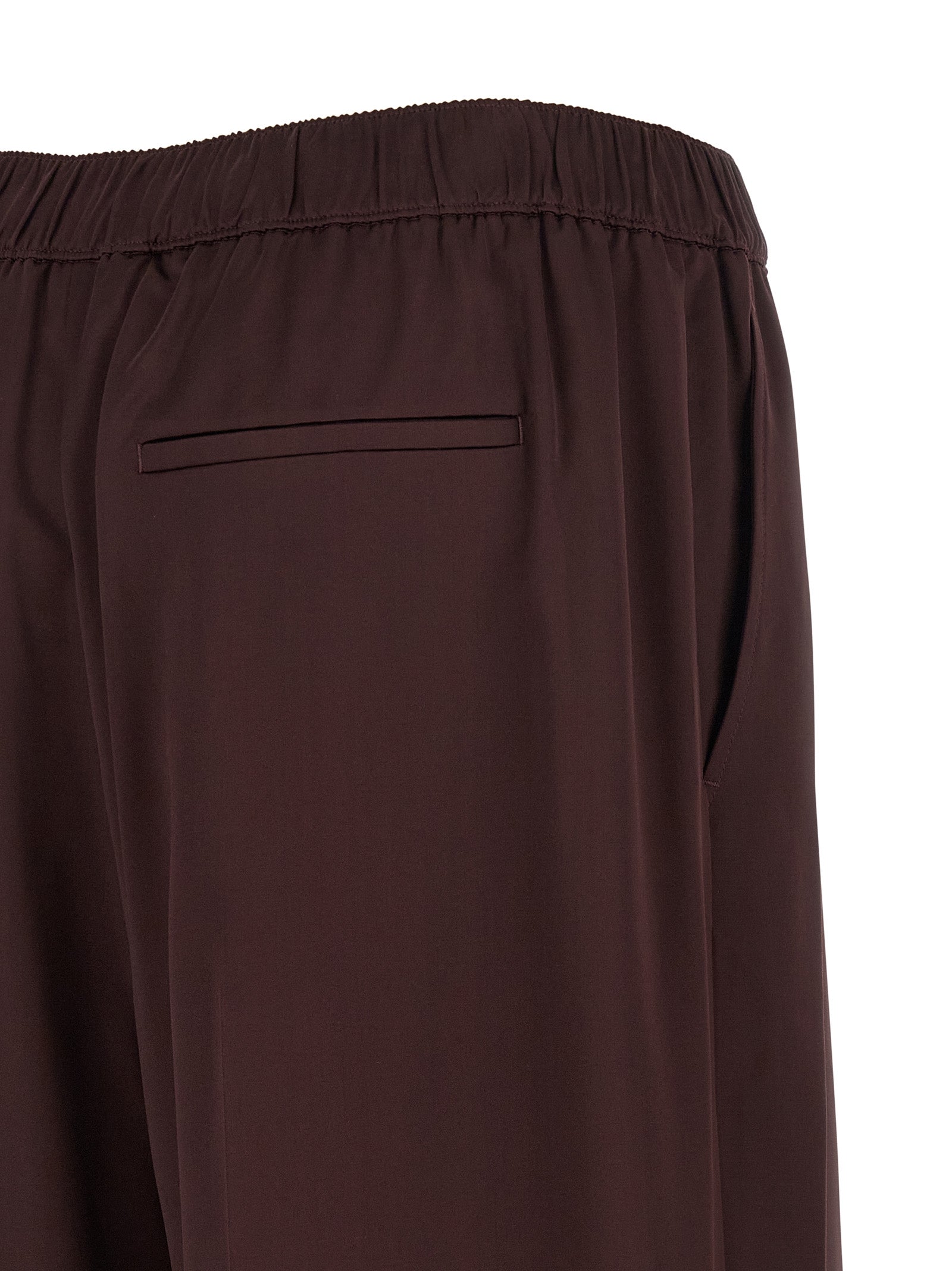 Tory Burch Bordeaux Viscose Casual Women's Pants