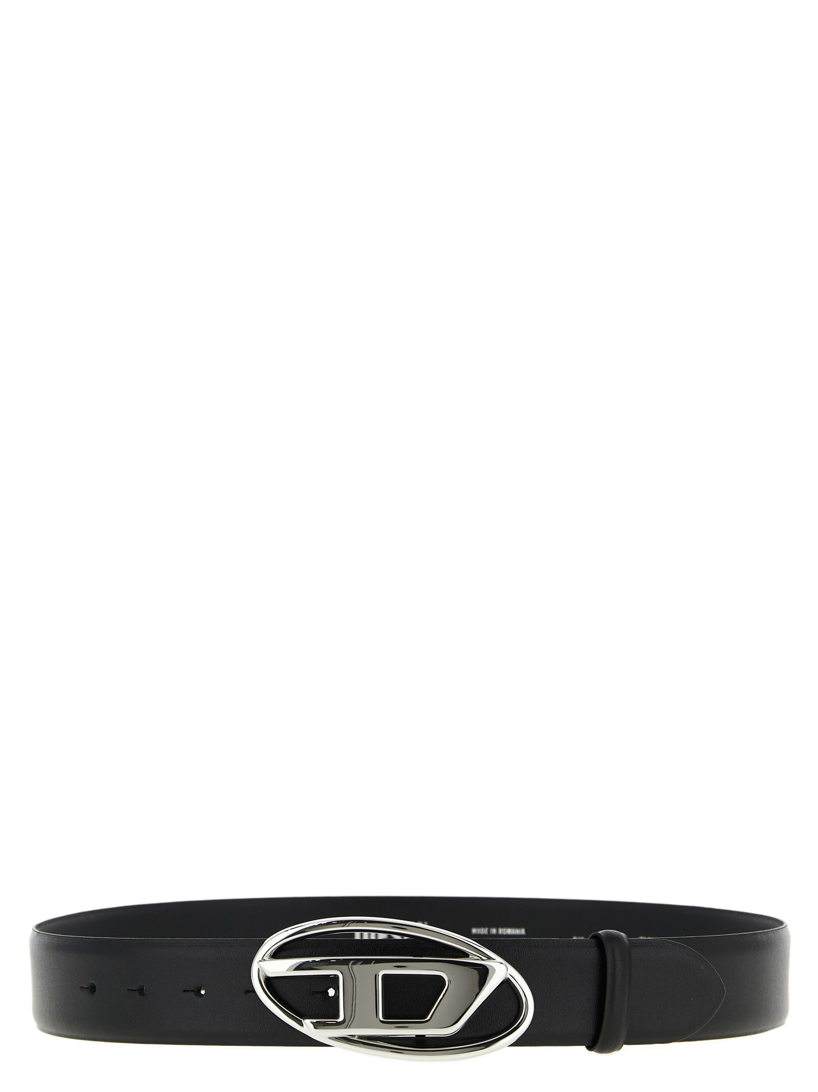 Diesel Black Polyethylene Regular Men's Belt