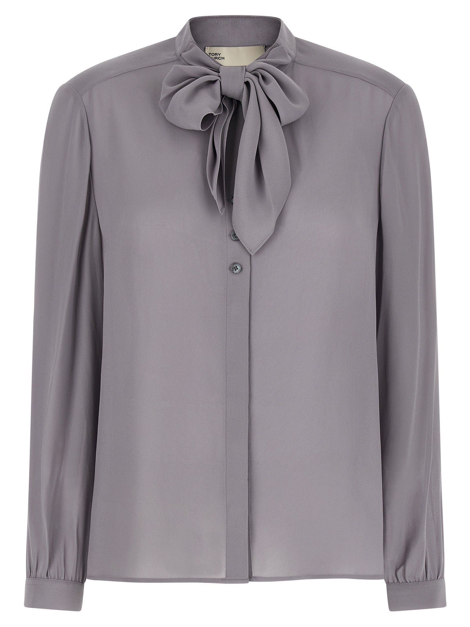 Tory Burch Gray Viscose Women's Blouse