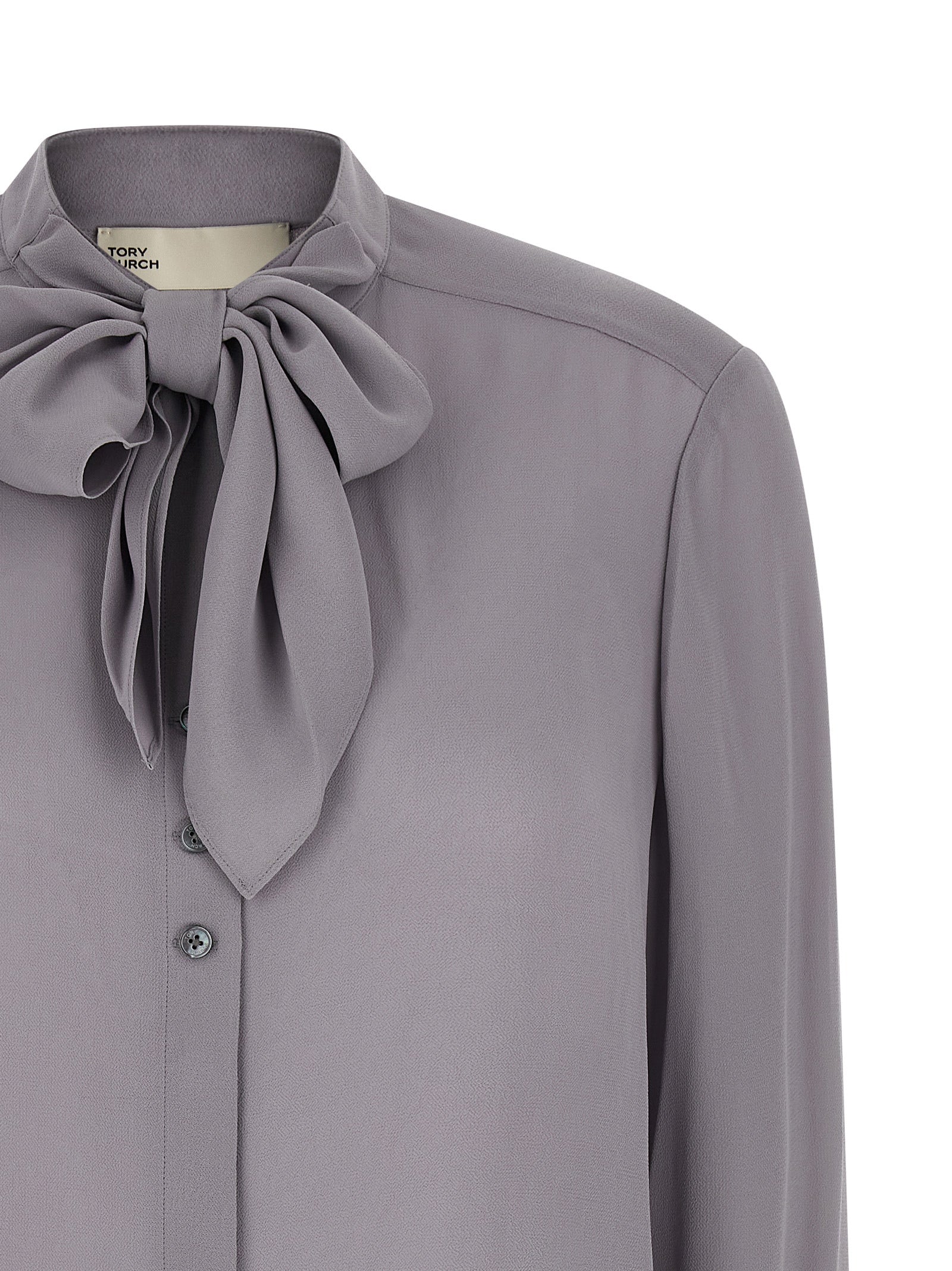 Tory Burch Gray Viscose Women's Blouse