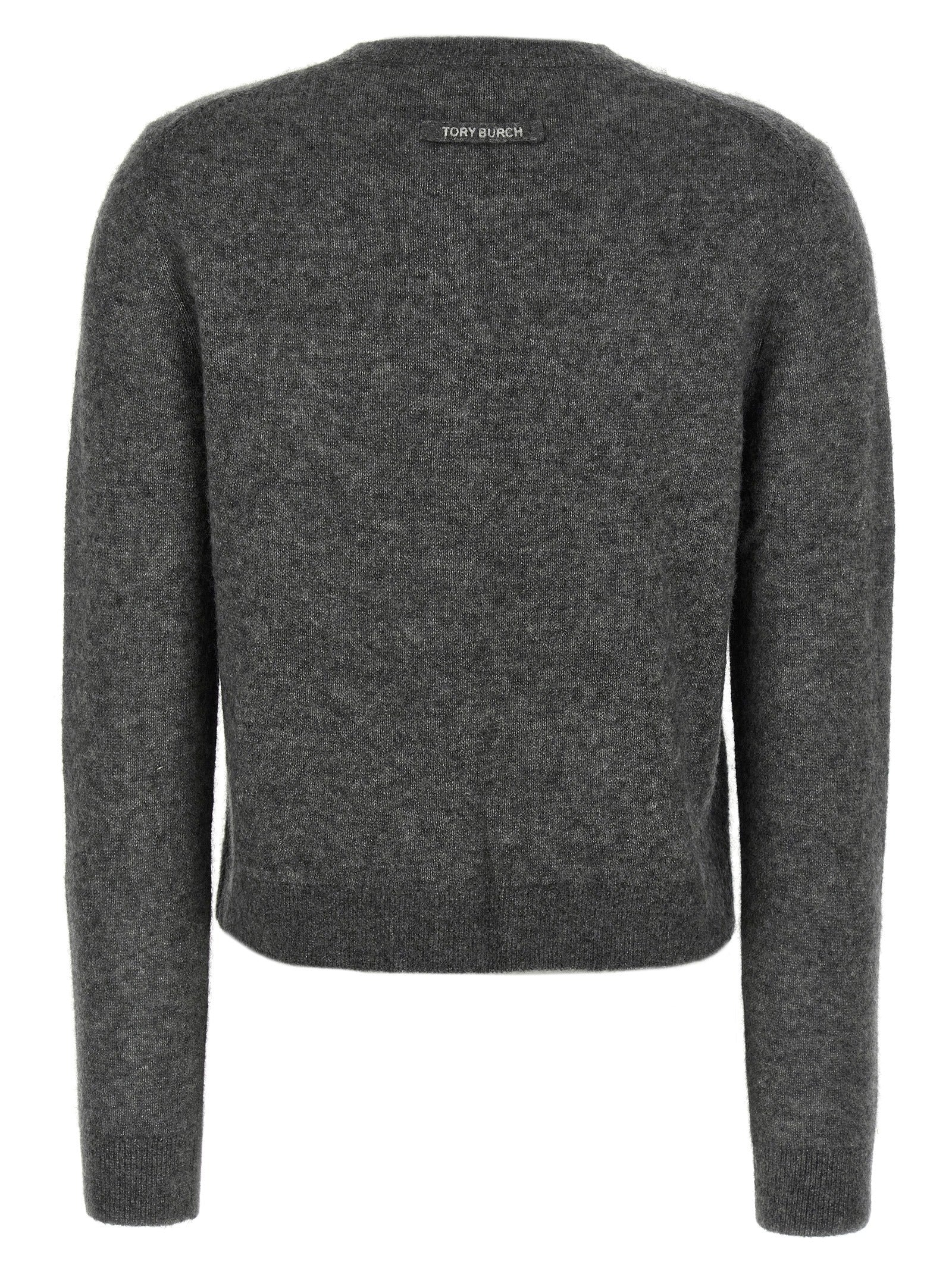 Tory Burch Gray Cashmere Women's Cardigan