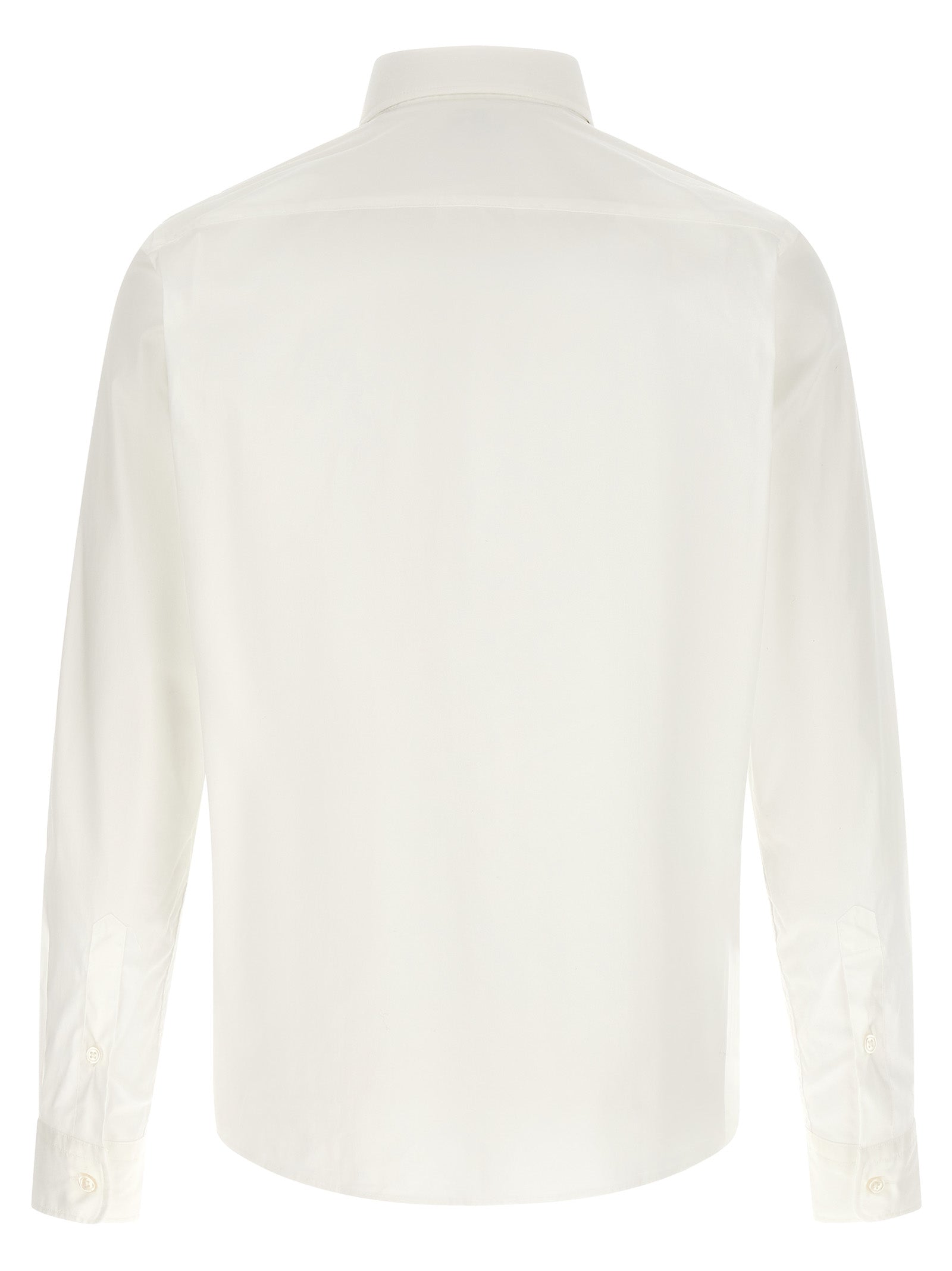Hugo Boss White Cotton Men's Blouse