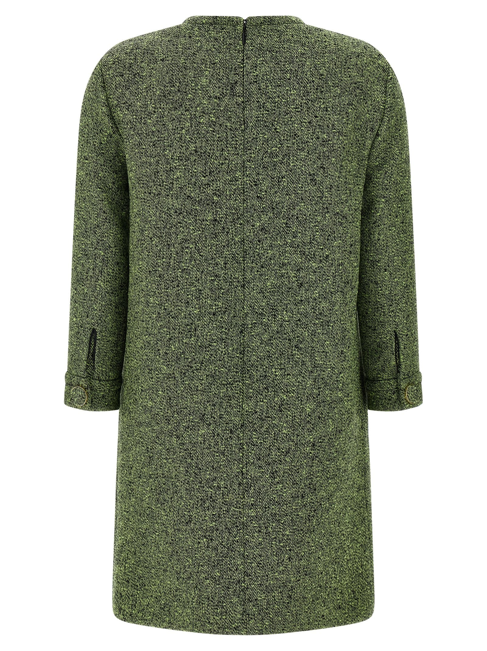 Gucci Bicolor Cotton Short Women's Dress