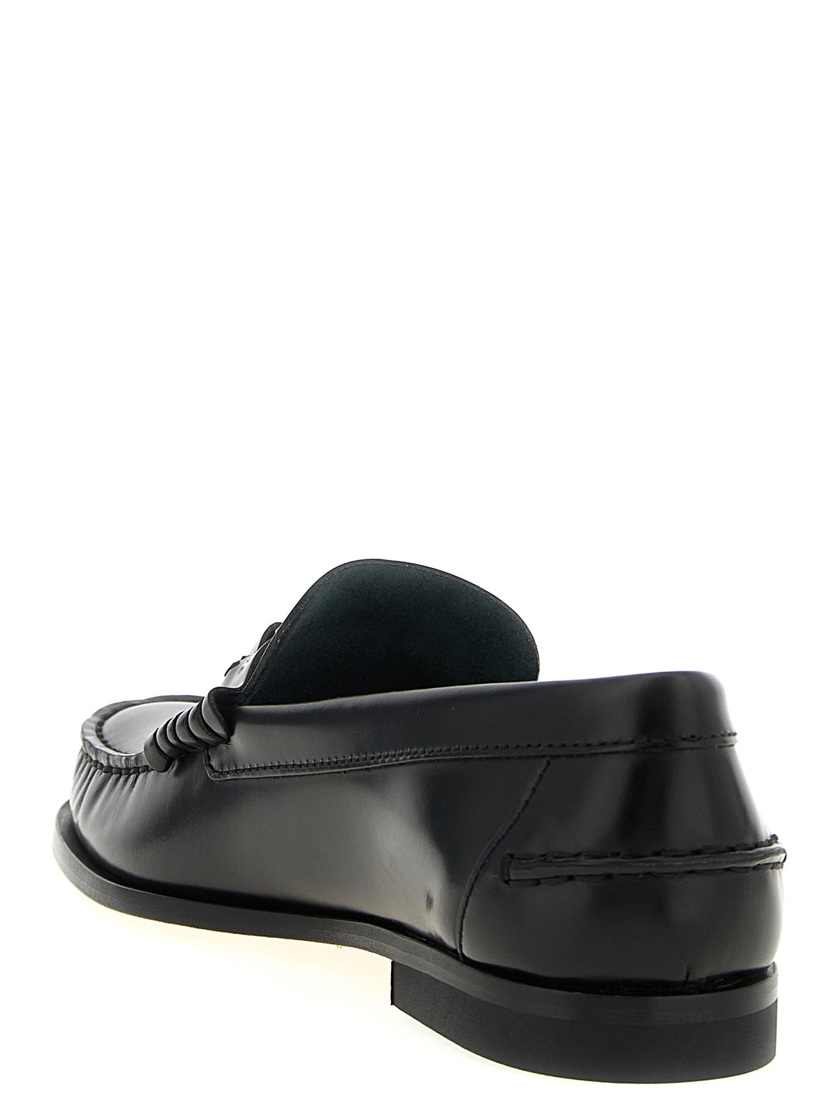 Tod's Black Calfskin Slip-On Women's Loafers