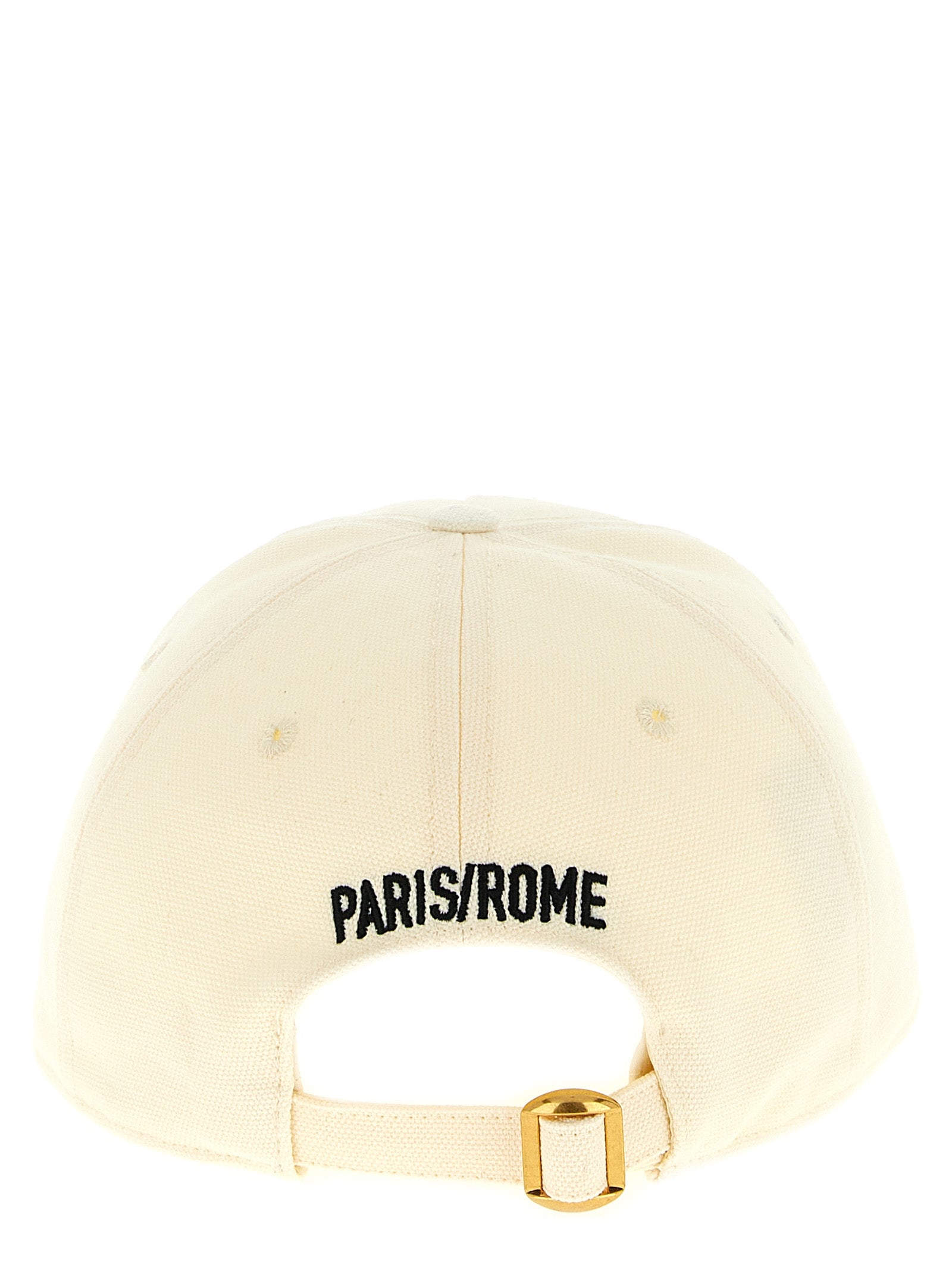 Valentino Garavani Beige Cotton Cap (Baseball Men's Hat)