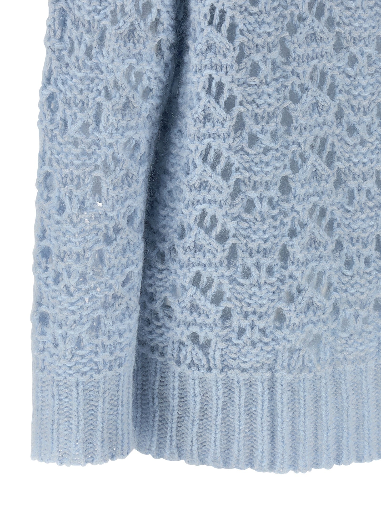 Fabiana Filippi Blue Virgin Wool Women's Cardigan