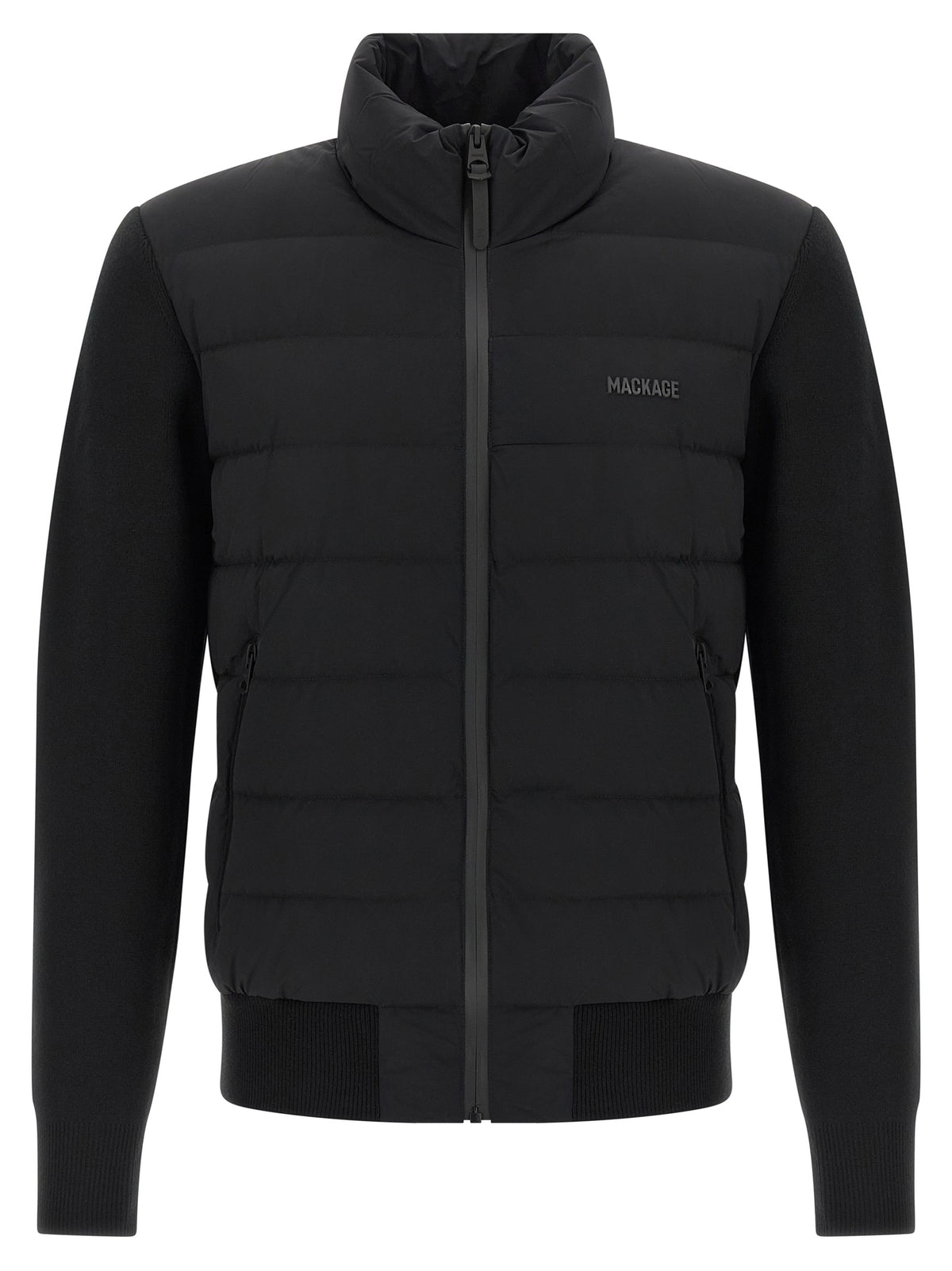 Mackage Blue Nylon Men's Cardigan