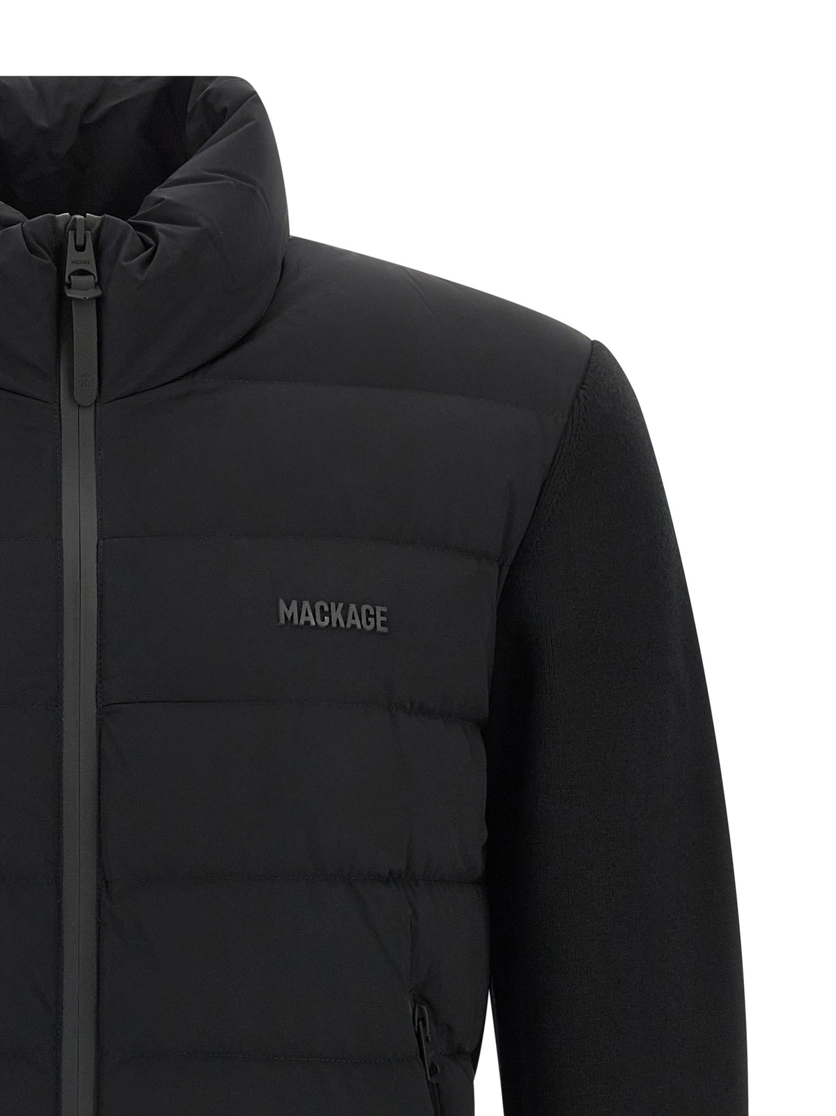 Mackage Blue Nylon Men's Cardigan