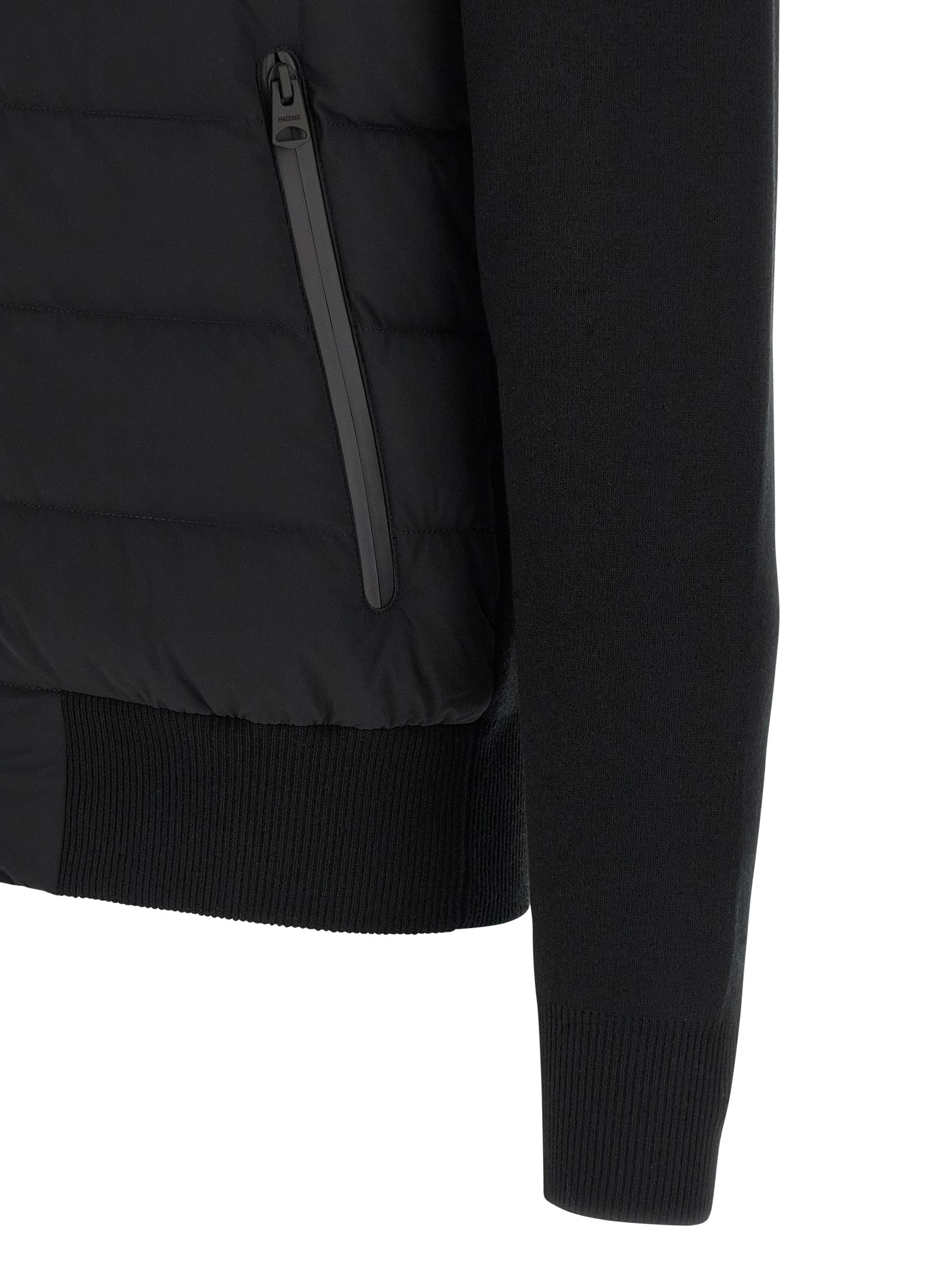 Mackage Blue Nylon Men's Cardigan