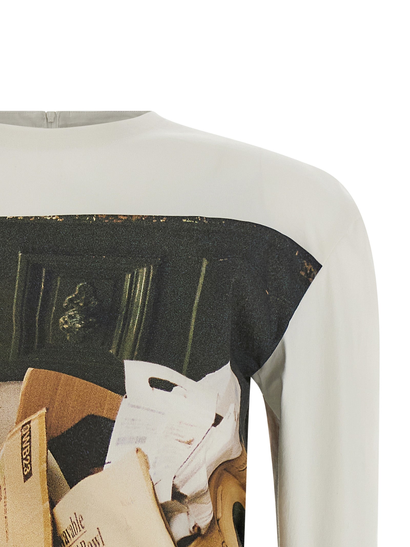 Issey Miyake White Polyamide Women's Cardigan