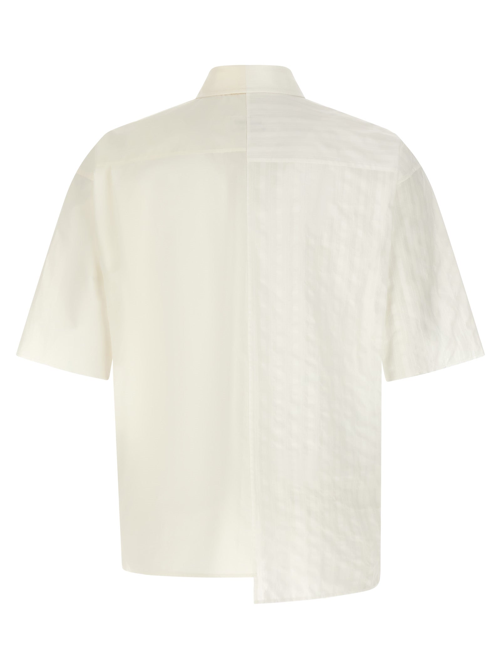 MM6 Maison Margiela White Cotton Men's Blouse