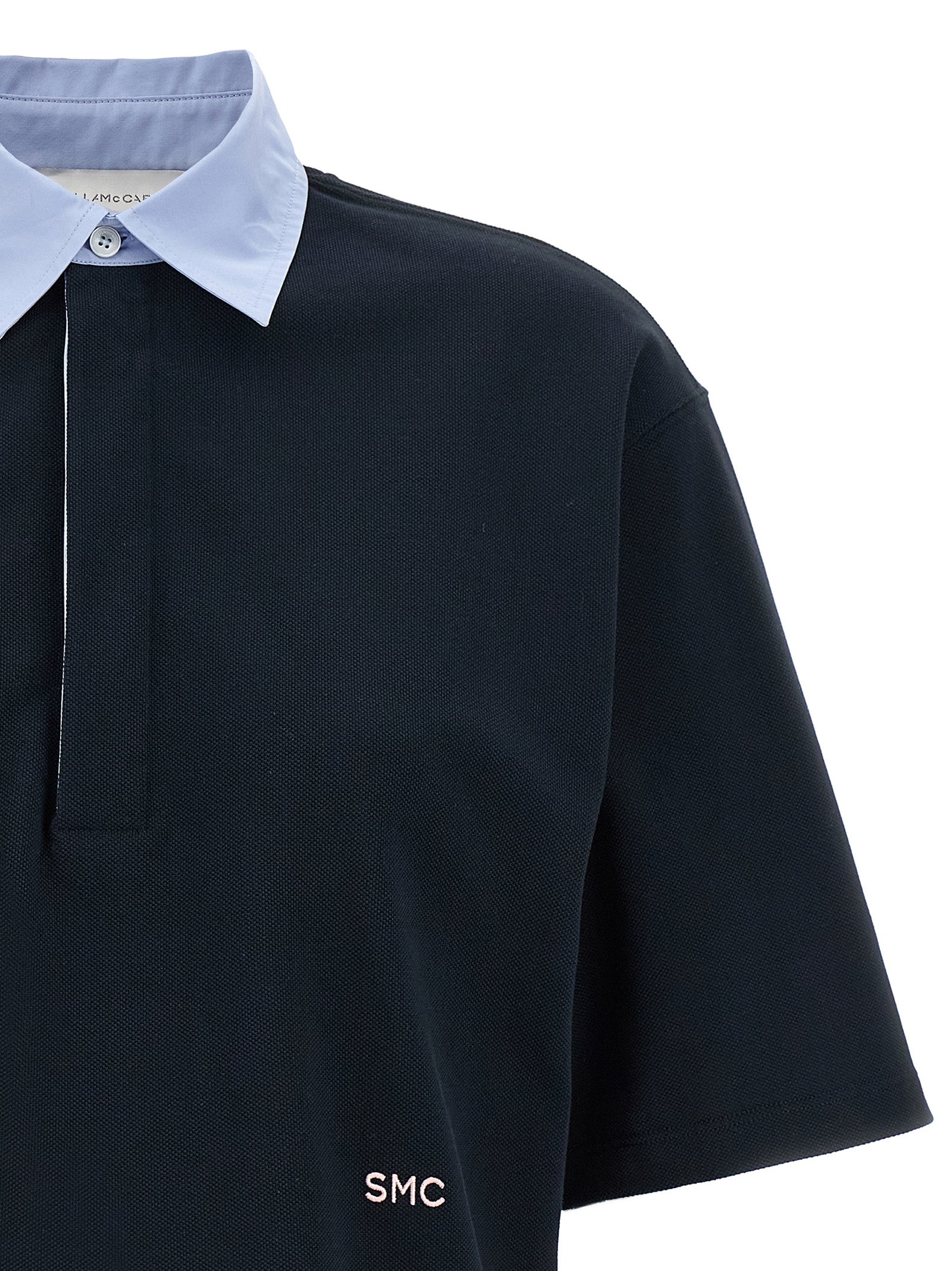Stella McCartney Blue Cotton Polo Women's Shirt