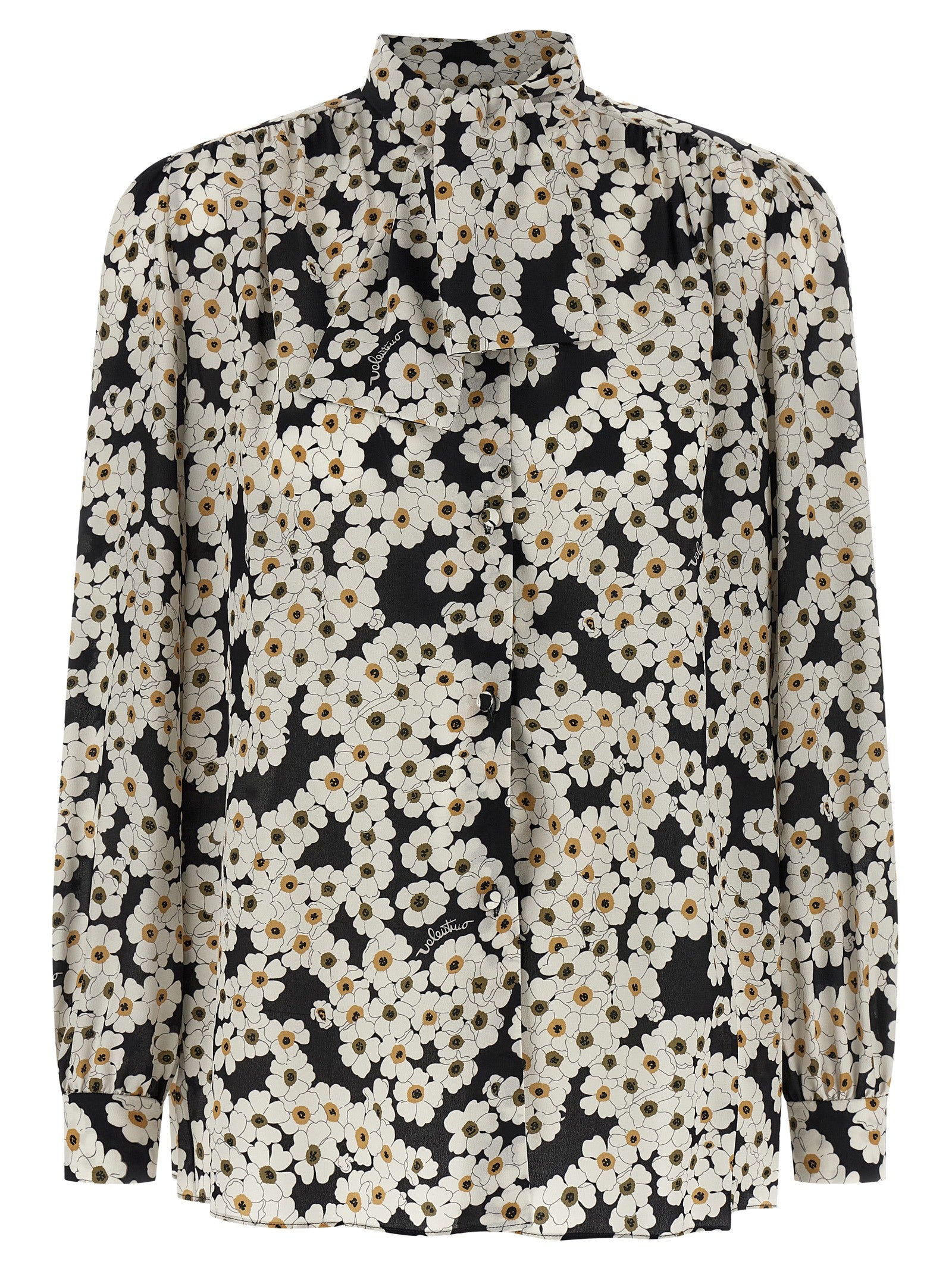 Valentino Garavani Bicolor Silk Women's Blouse