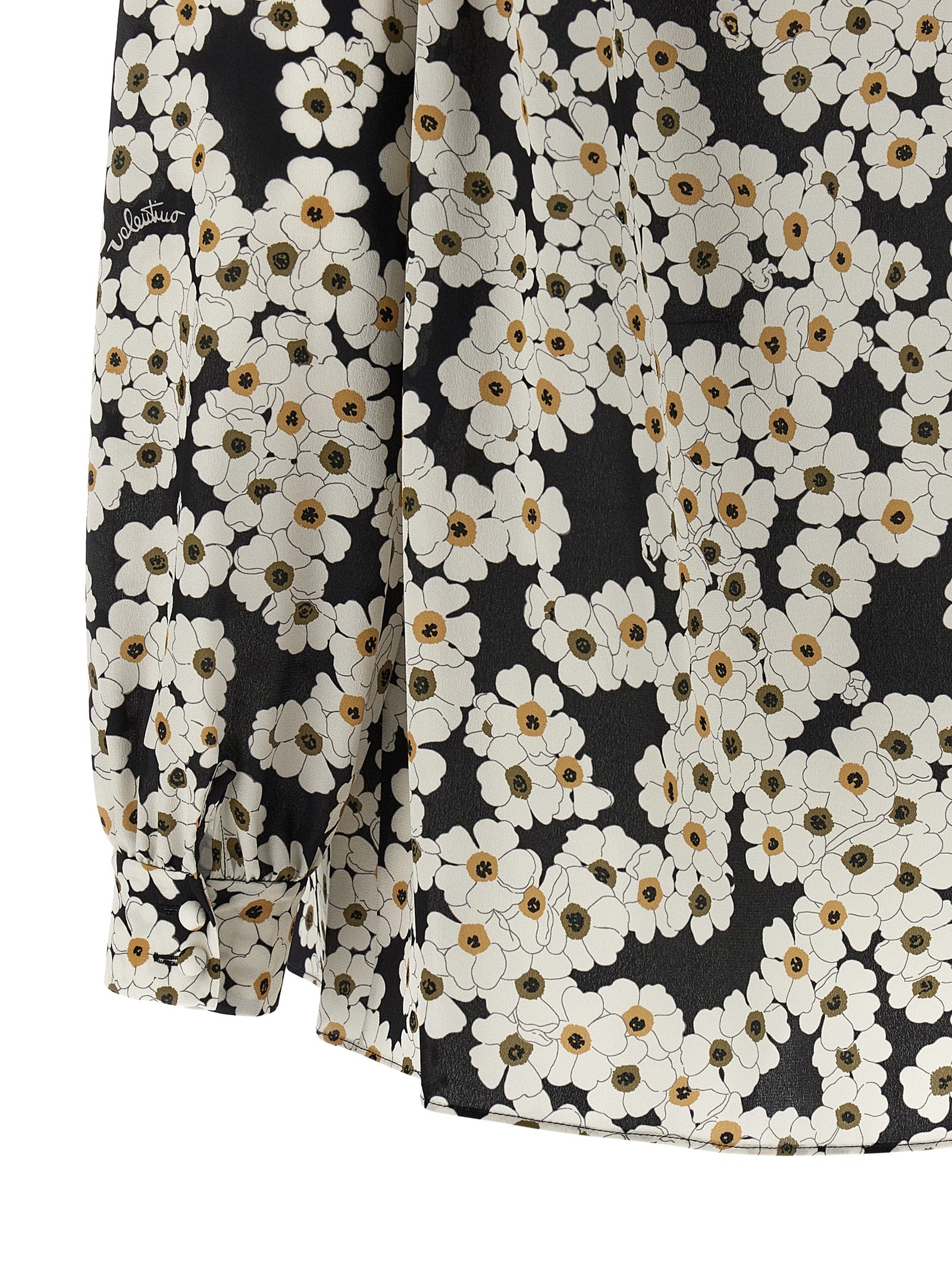Valentino Garavani Bicolor Silk Women's Blouse