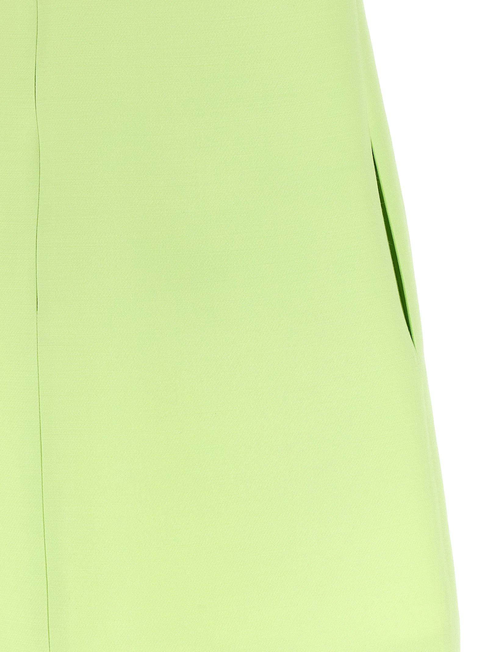 Valentino Garavani Bicolor Virgin Wool Short Women's Dress