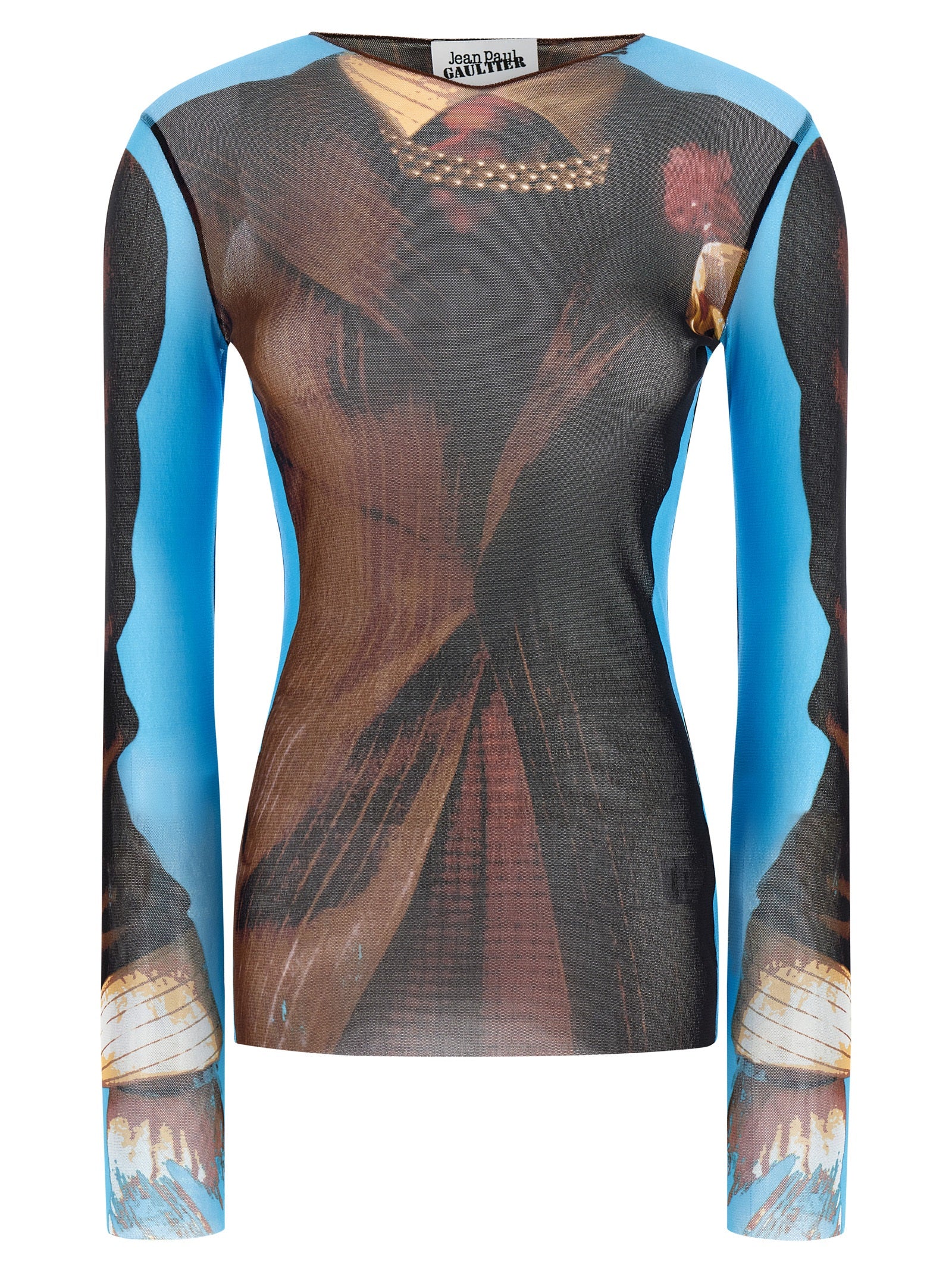Jean Paul Gaultier Multicolor Polyamide Dress Women's Shirt