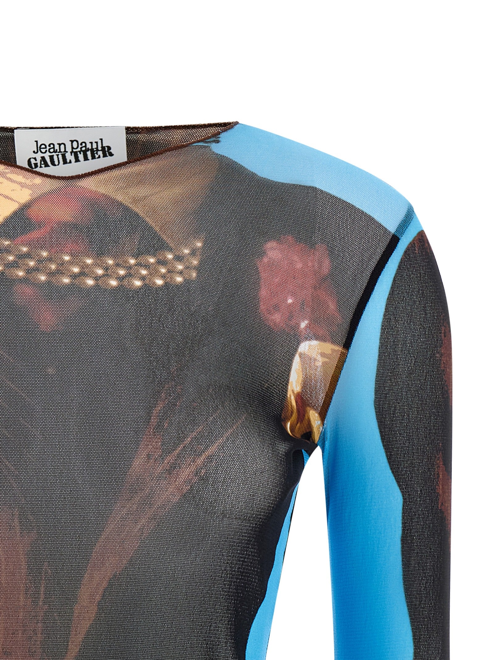 Jean Paul Gaultier Multicolor Polyamide Dress Women's Shirt