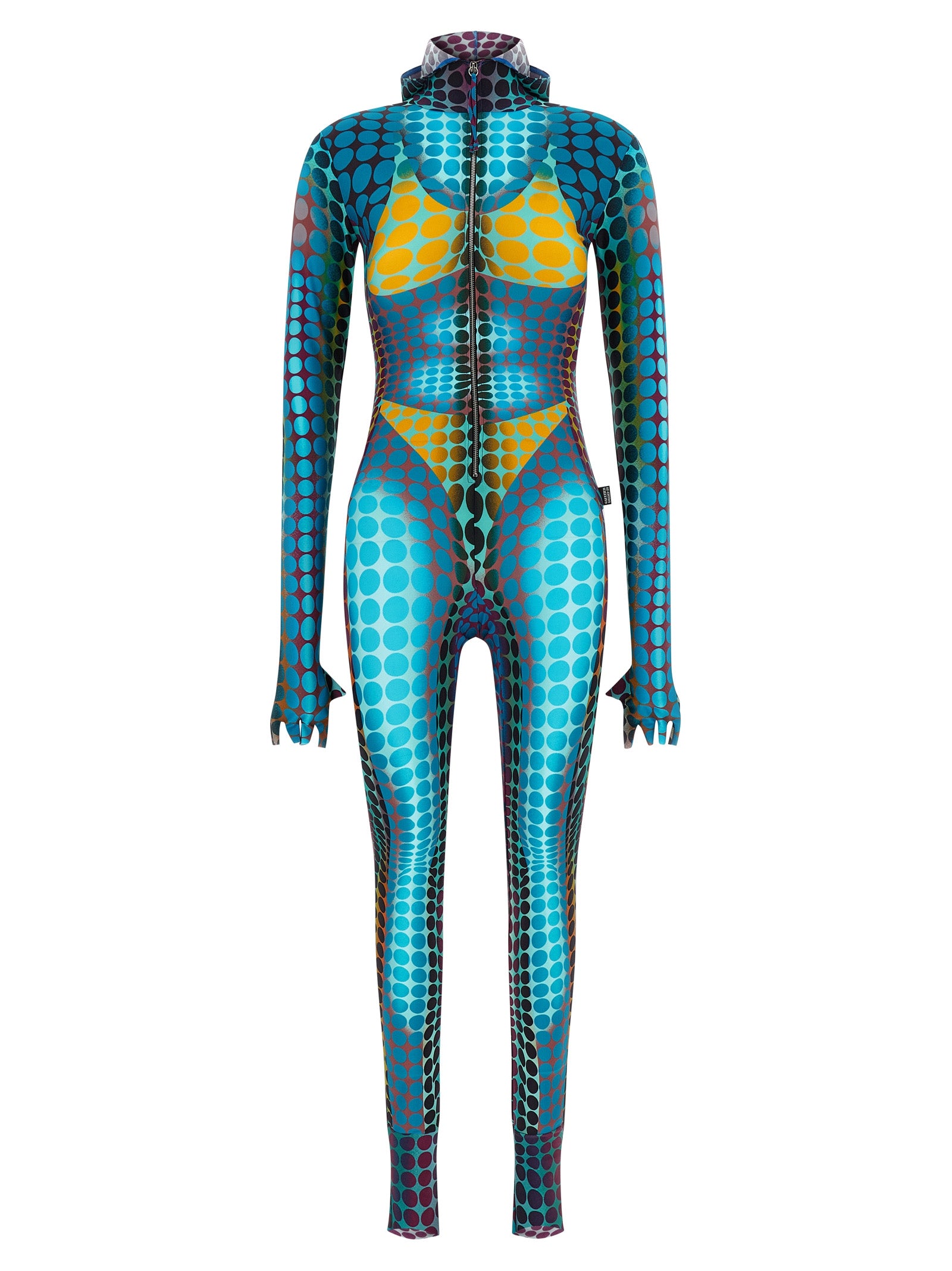 Jean Paul Gaultier Multicolor Polyamide Women's Jumpsuit