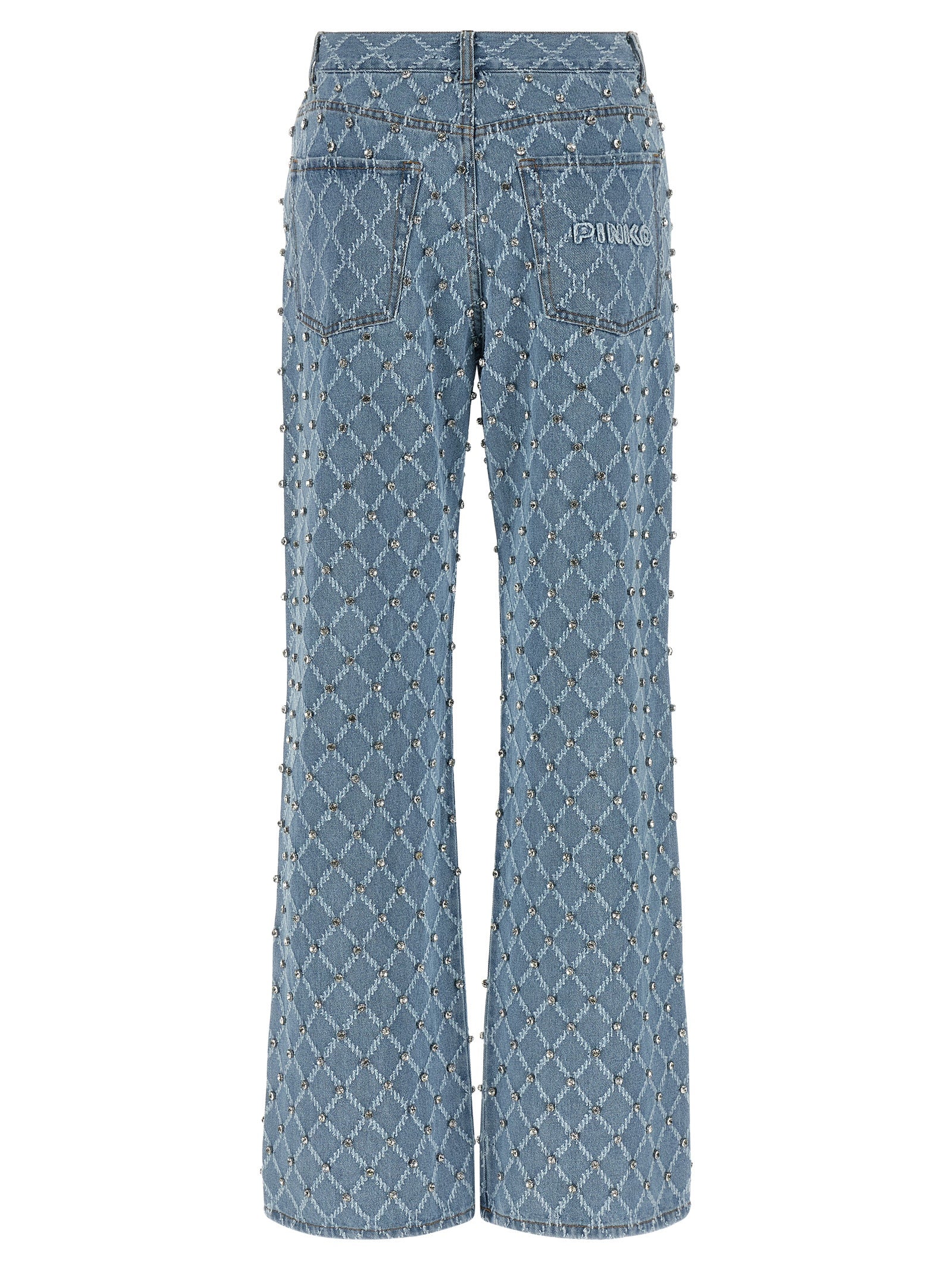 PINKO Blue Cotton Jeans Women's Denim