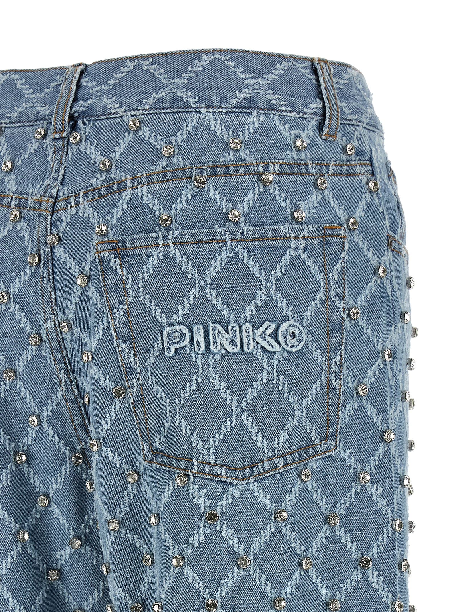 PINKO Blue Cotton Jeans Women's Denim