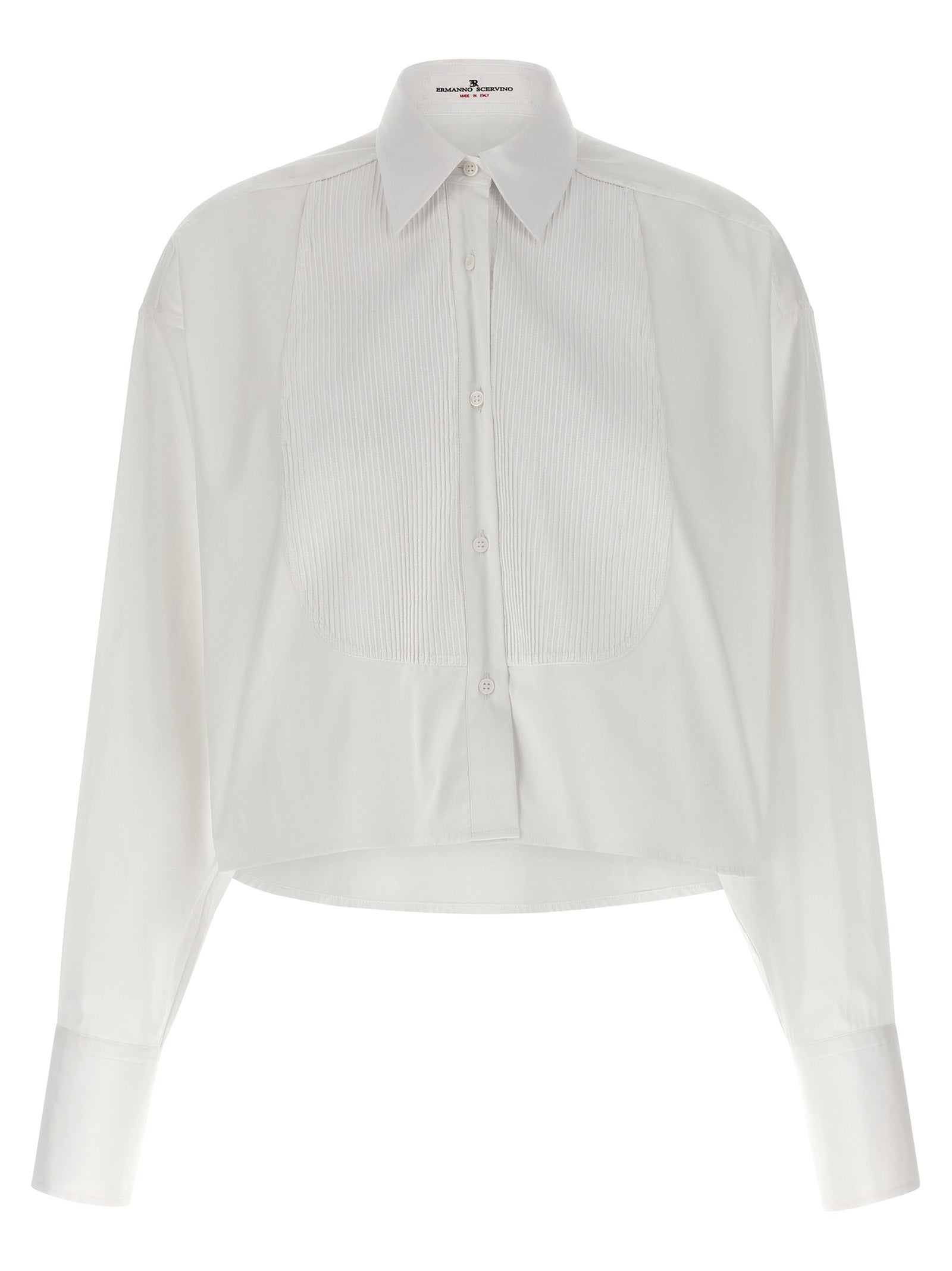 Ermanno Scervino White Cotton Women's Blouse