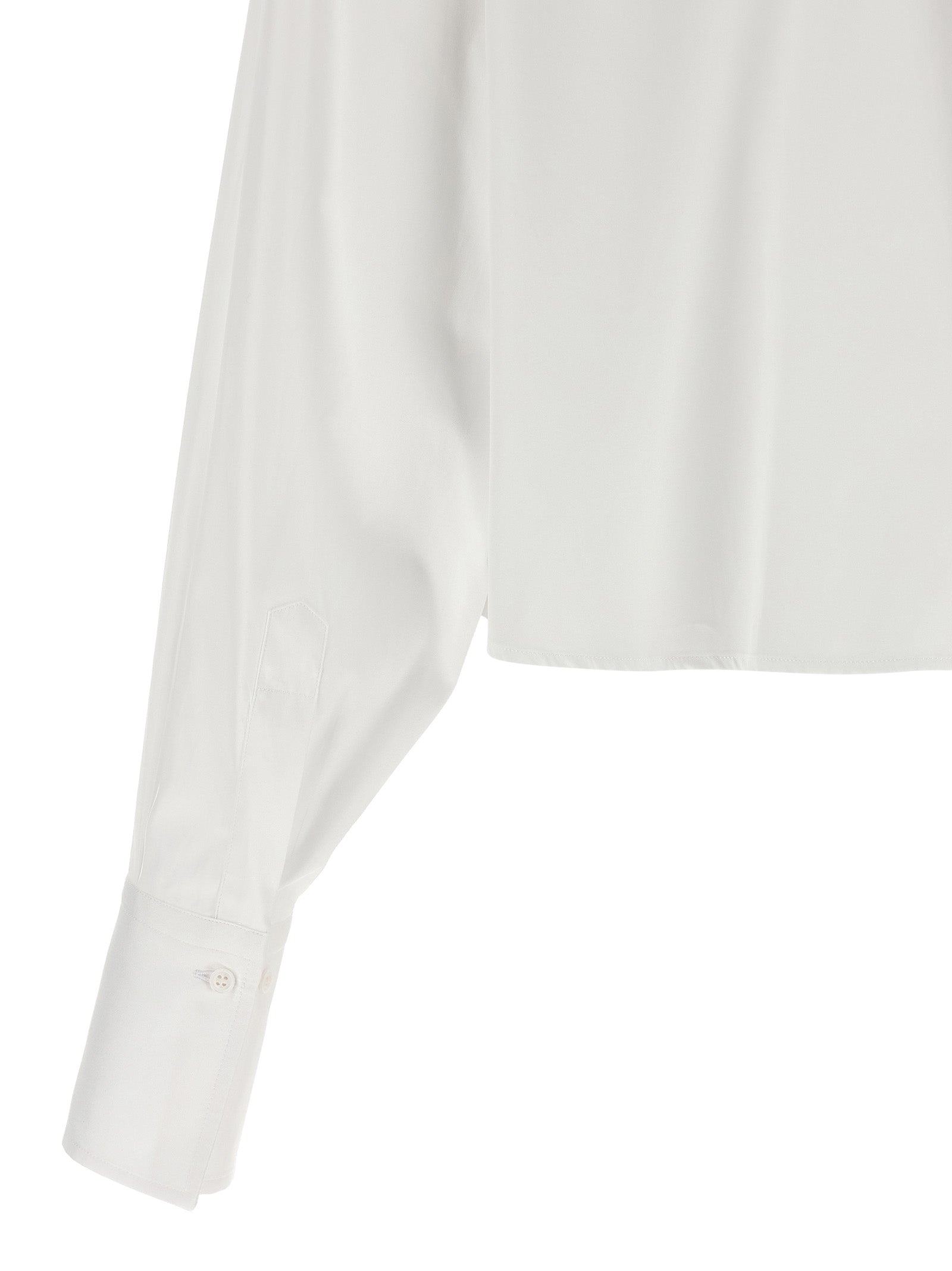Ermanno Scervino White Cotton Women's Blouse