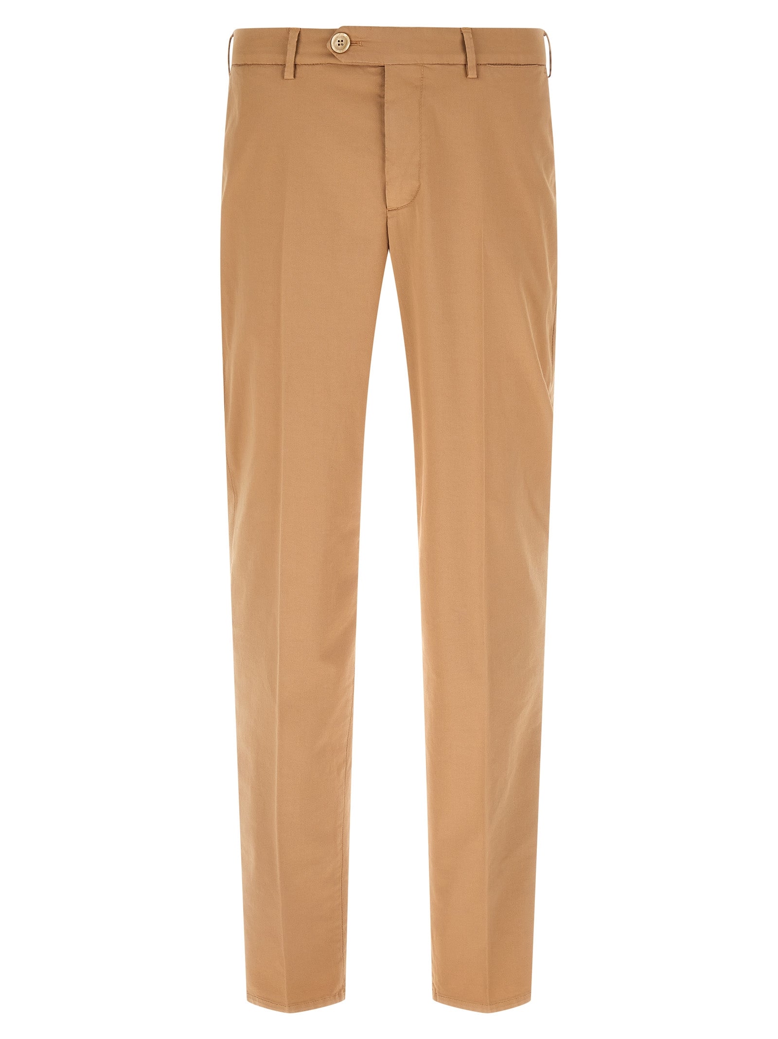 Brunello Cucinelli Beige Cotton Casual Men's Pants