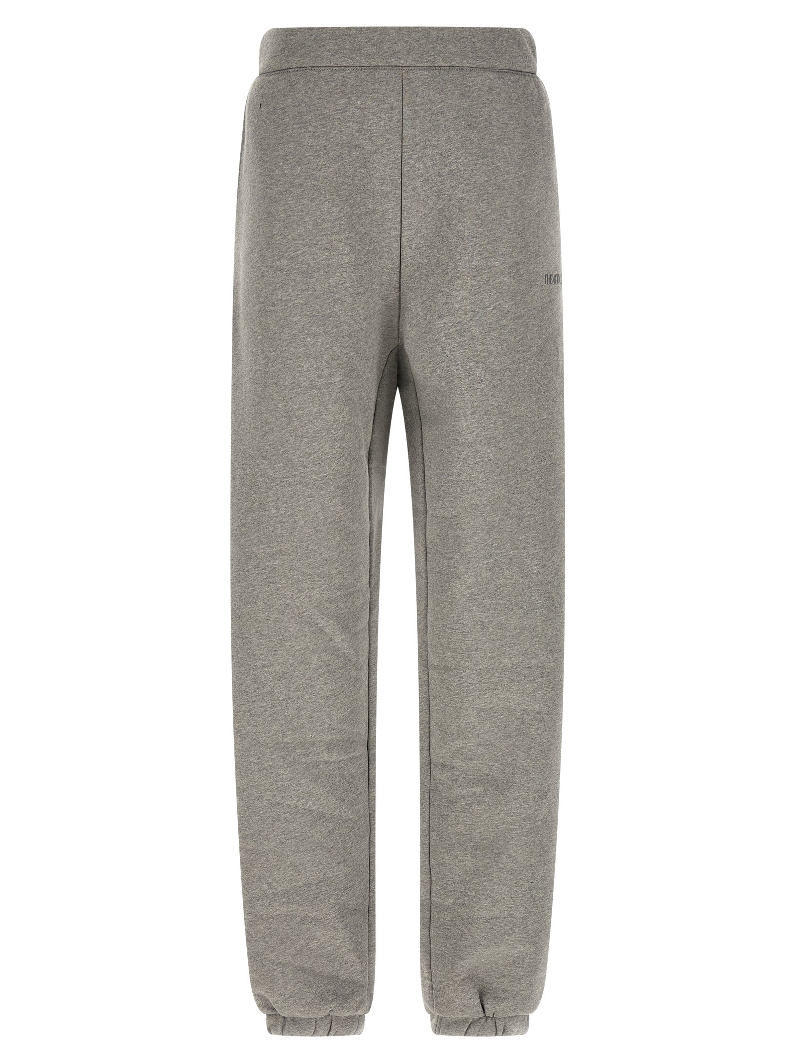 The Attico Gray Cotton Joggers (Workout Women's Pants)
